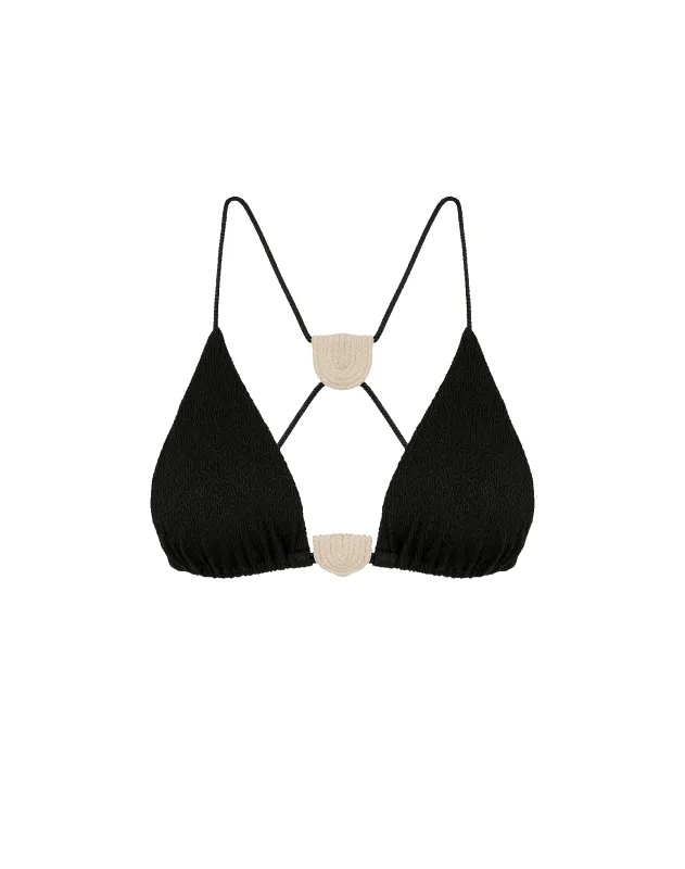 Firenze Yara T Back Tri Top - Black sold by Vix