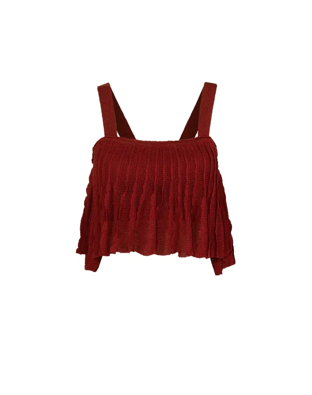 Knit Lucie Top - Ponche sold by Vix