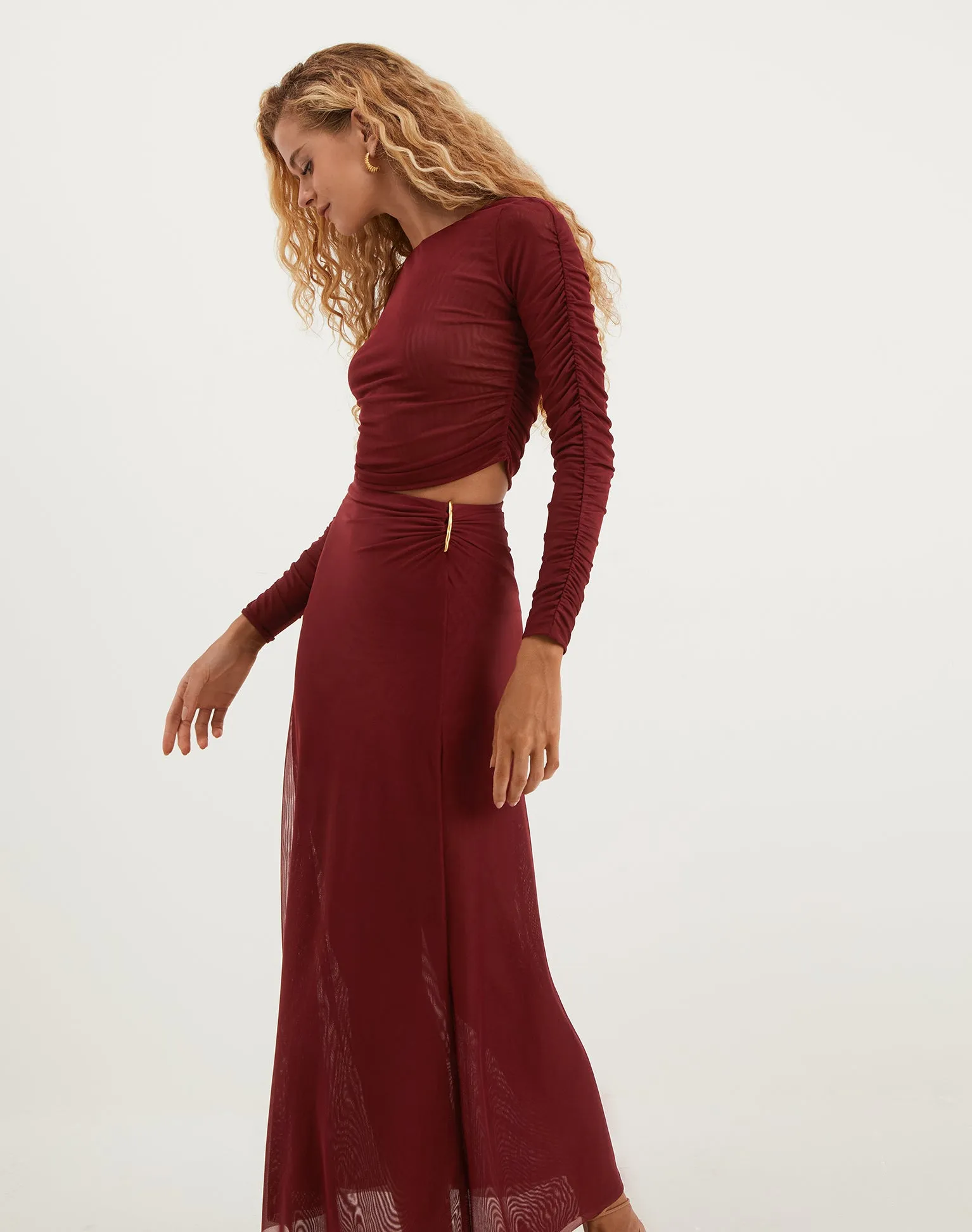 Mira Long Sleeve Top - Ponche sold by Vix product image thumbnail 5