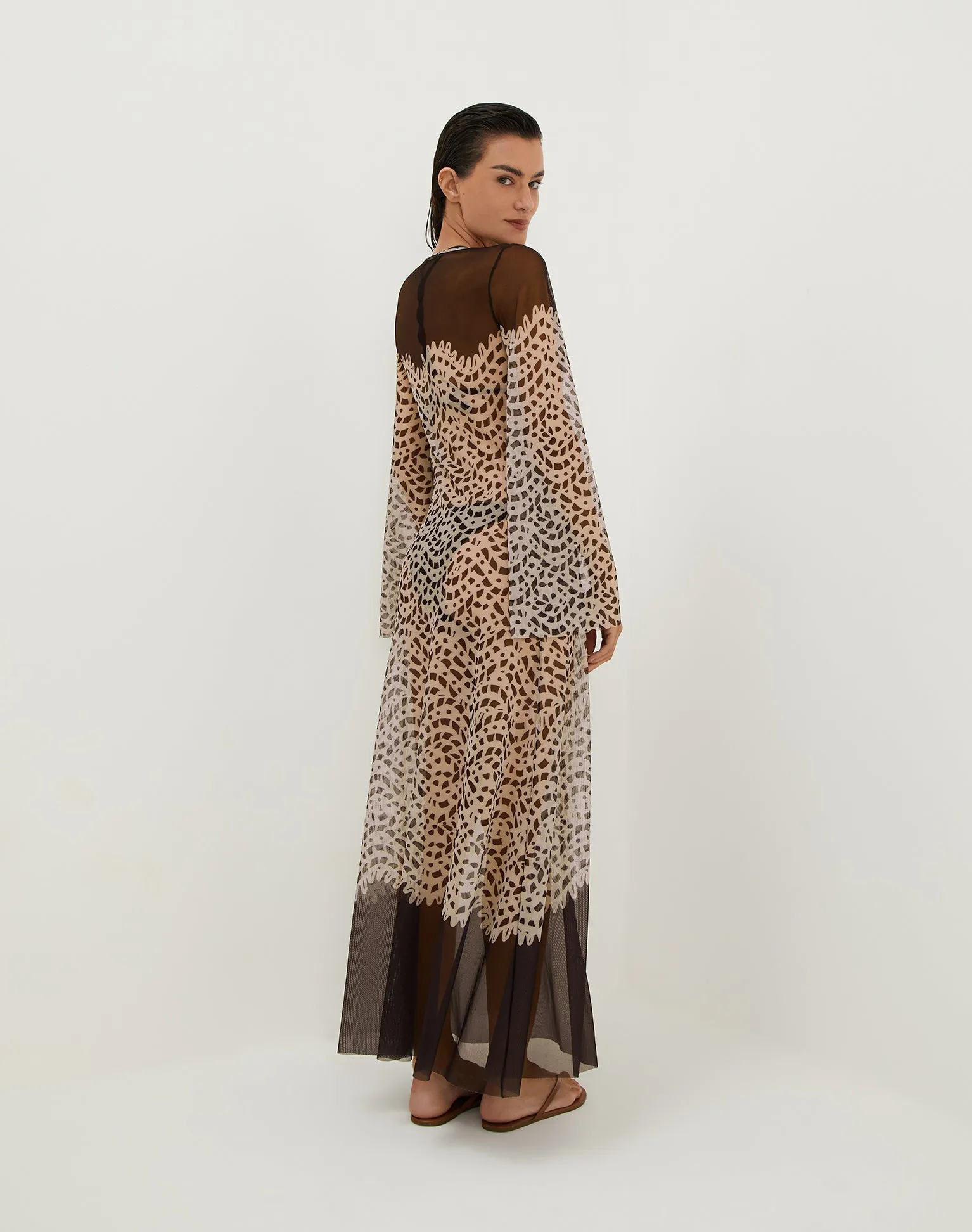 Lidi Long Cover Up Tunic - Poeme sold by Vix product image thumbnail 2