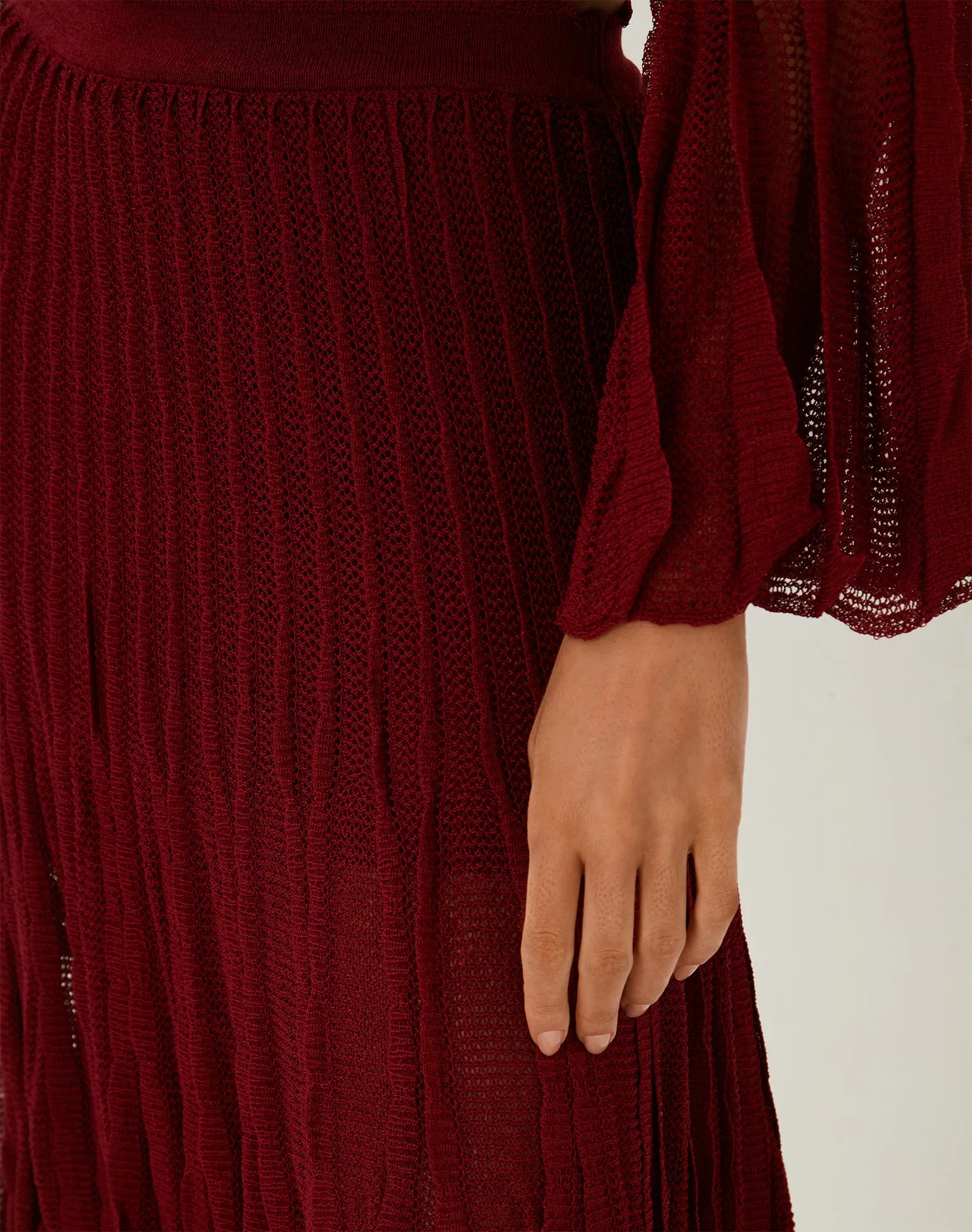Knit Celina Bell Sleeve Top - Ponche sold by Vix product image thumbnail 5