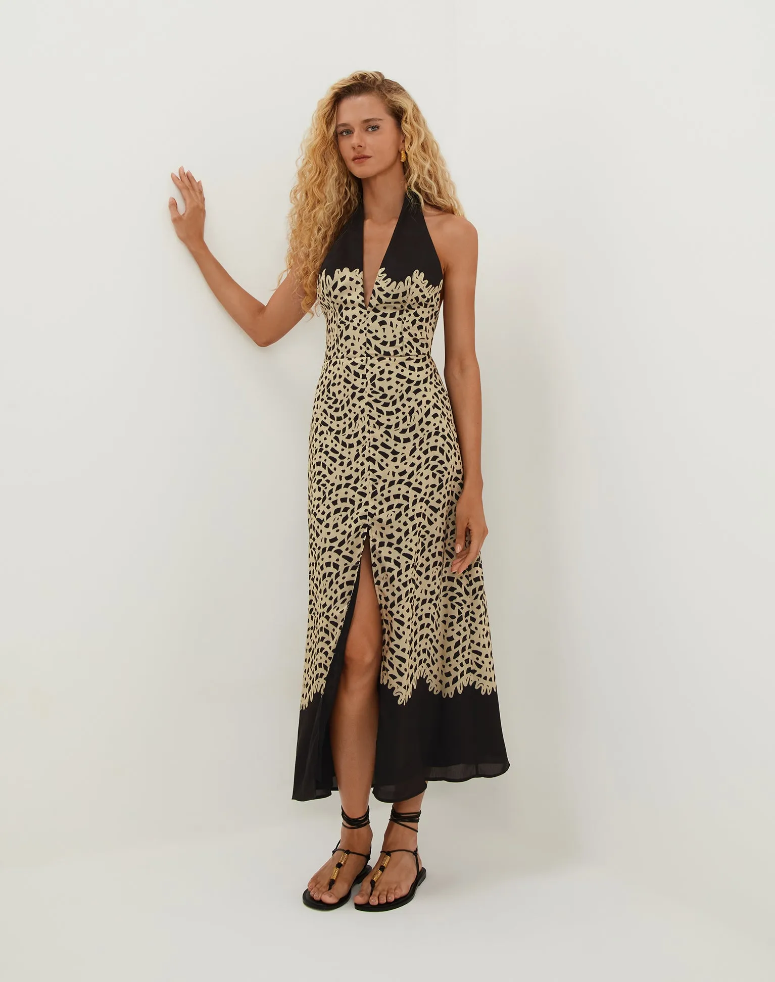 Tyla Long Dress - Poeme sold by Vix