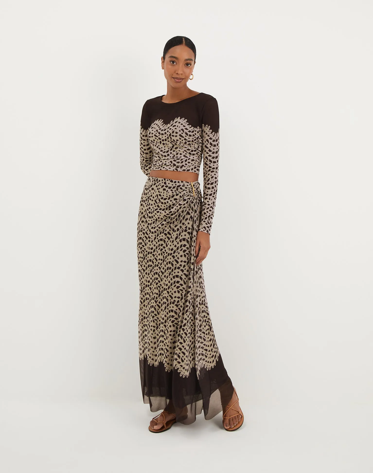 Mira Long Sleeve Top - Poeme sold by Vix product image thumbnail 2