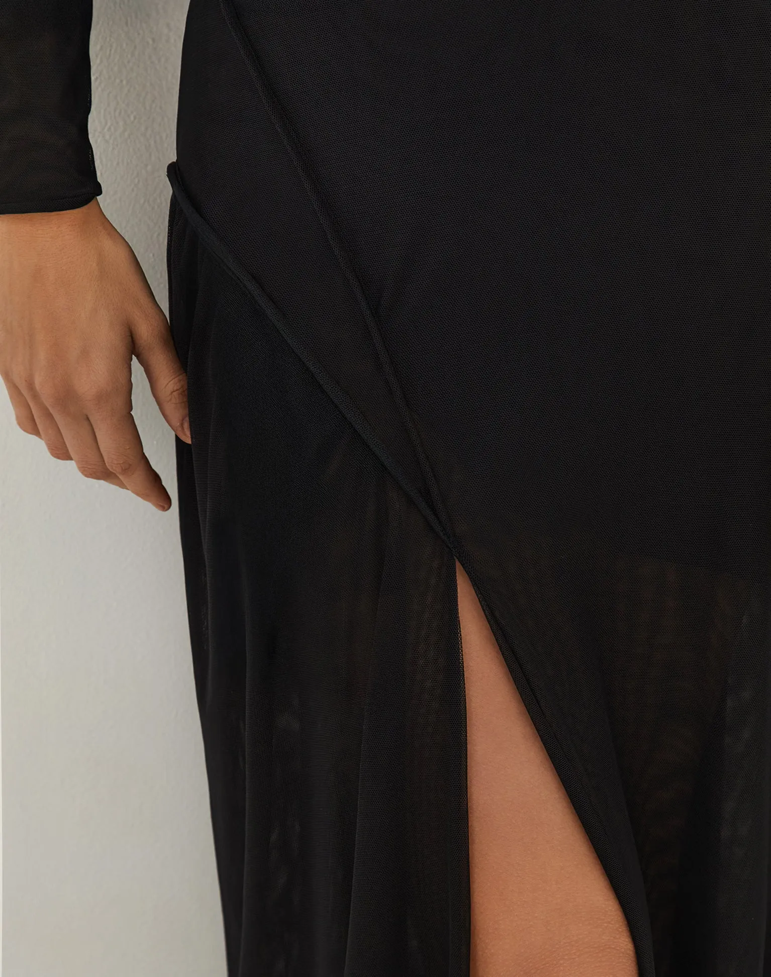 Lavinia Long Dress - Black sold by Vix product image thumbnail 3