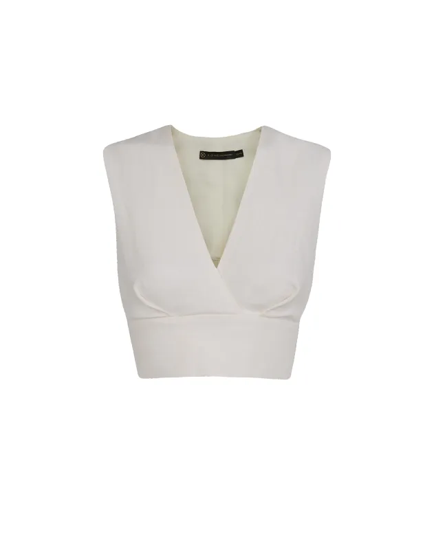 Zoe Blouse - Off White sold by Vix
