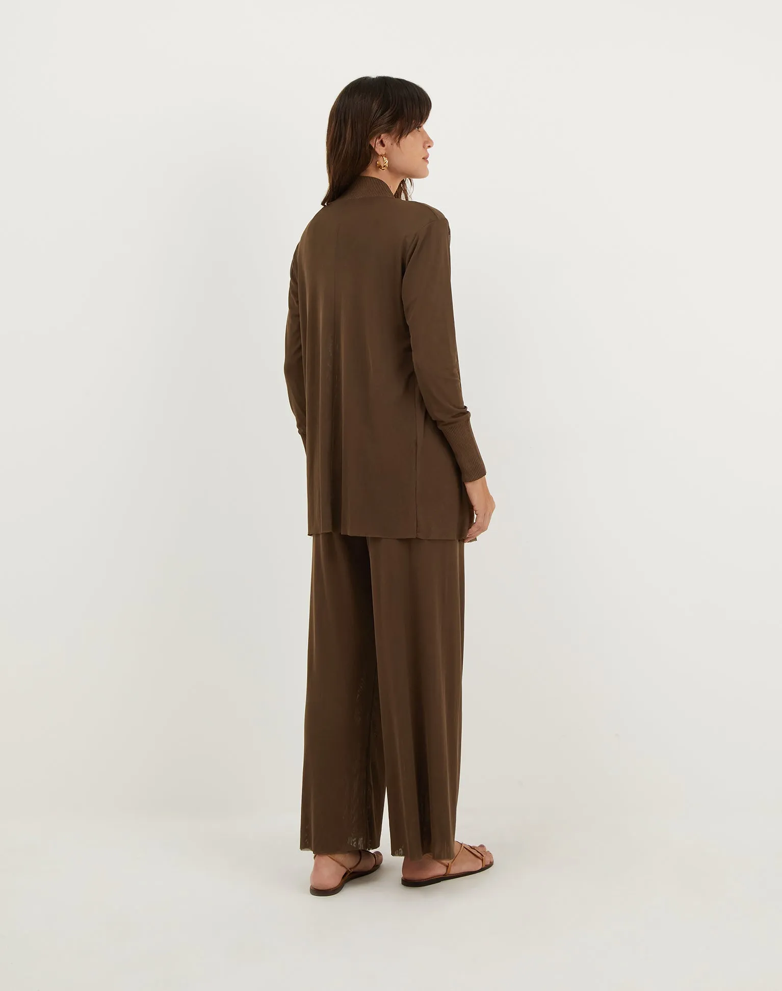 Knit Sia Cardigan (Final Sale) - Eclair sold by Vix product image thumbnail 4