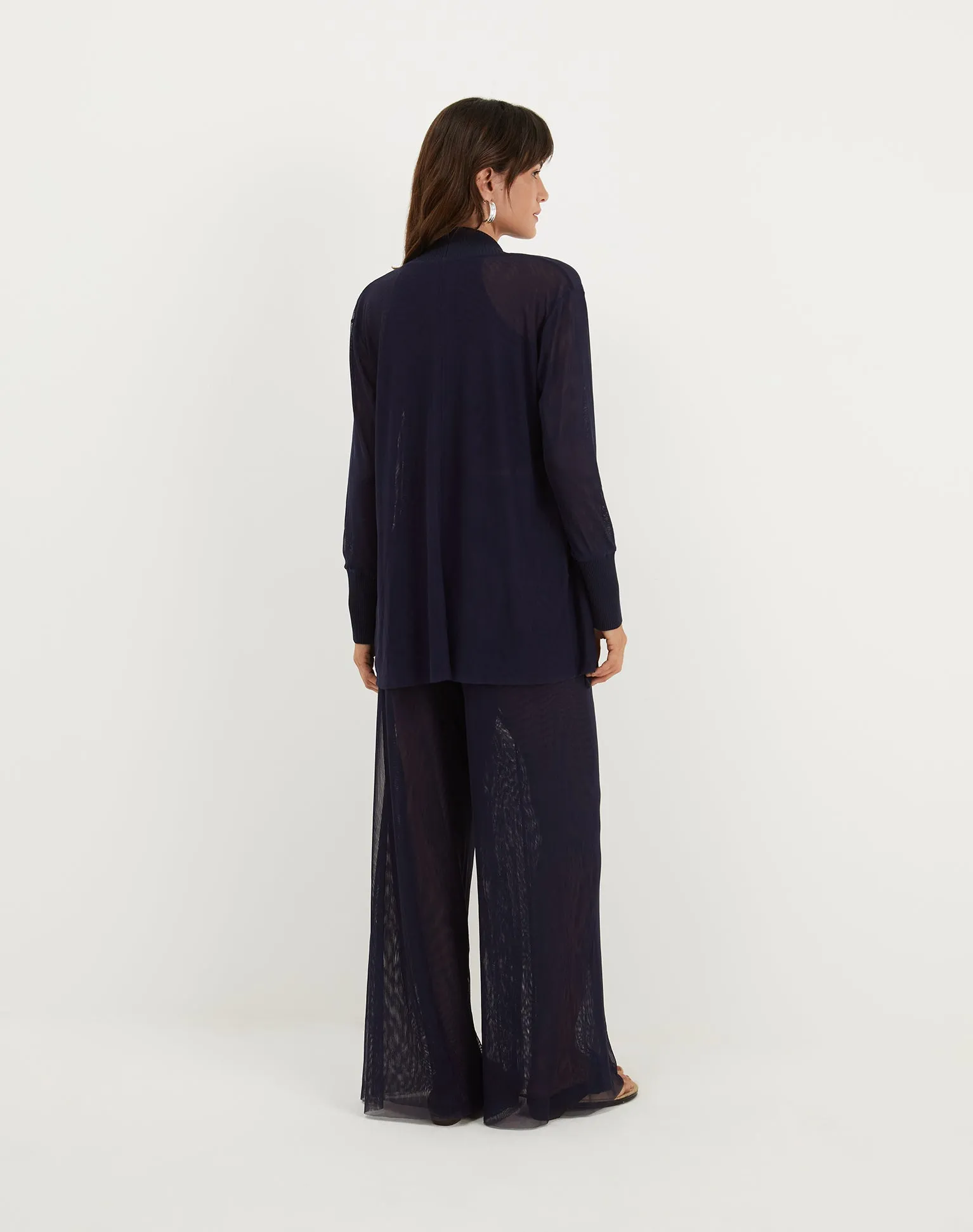 Knit Sia Cardigan (Exchange Only) - Sailboat sold by Vix product image thumbnail 4
