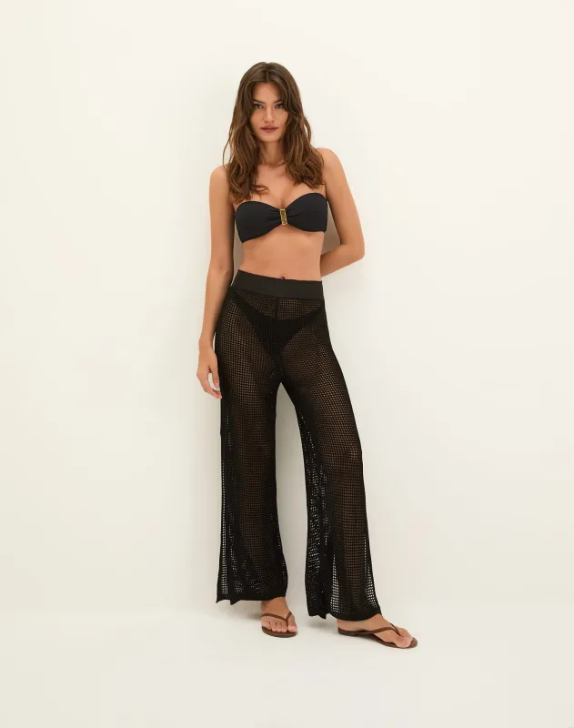 Knit Valerie Pants - Black sold by Vix