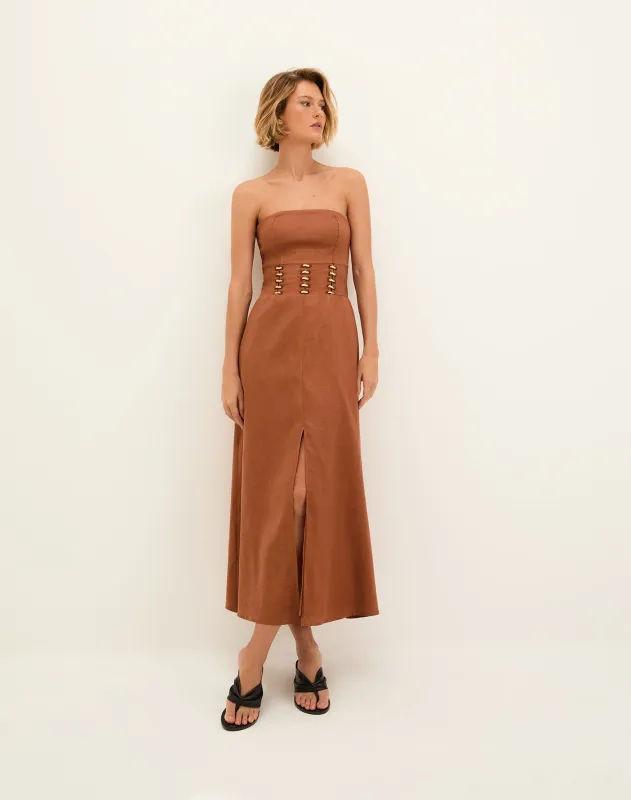 Greta Midi Dress - Devotion sold by Vix