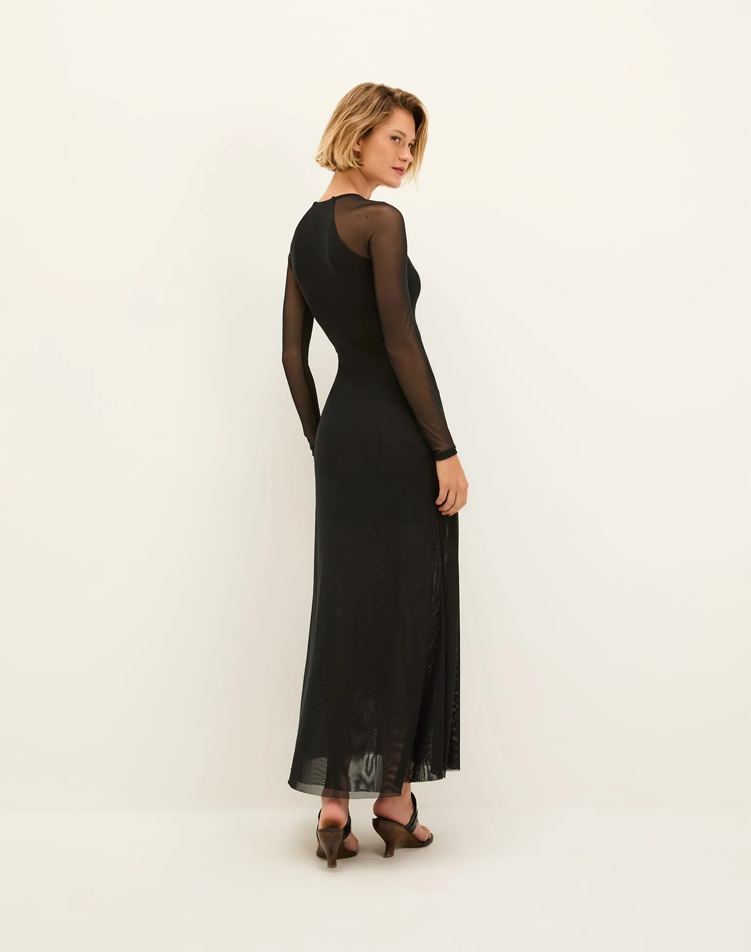 Iva Long Dress - Black sold by Vix product image thumbnail 3