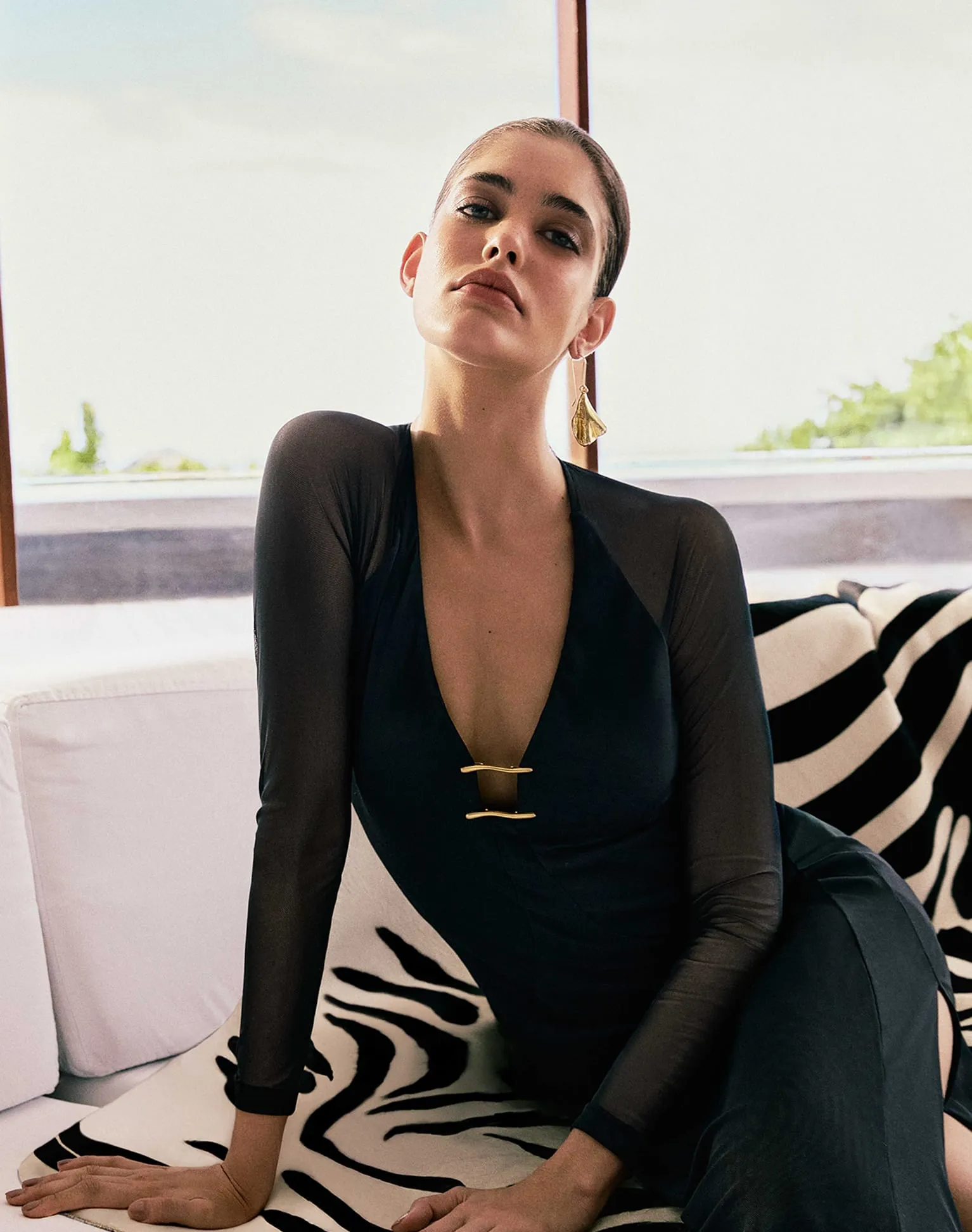 Iva Long Dress - Black sold by Vix product image thumbnail 2