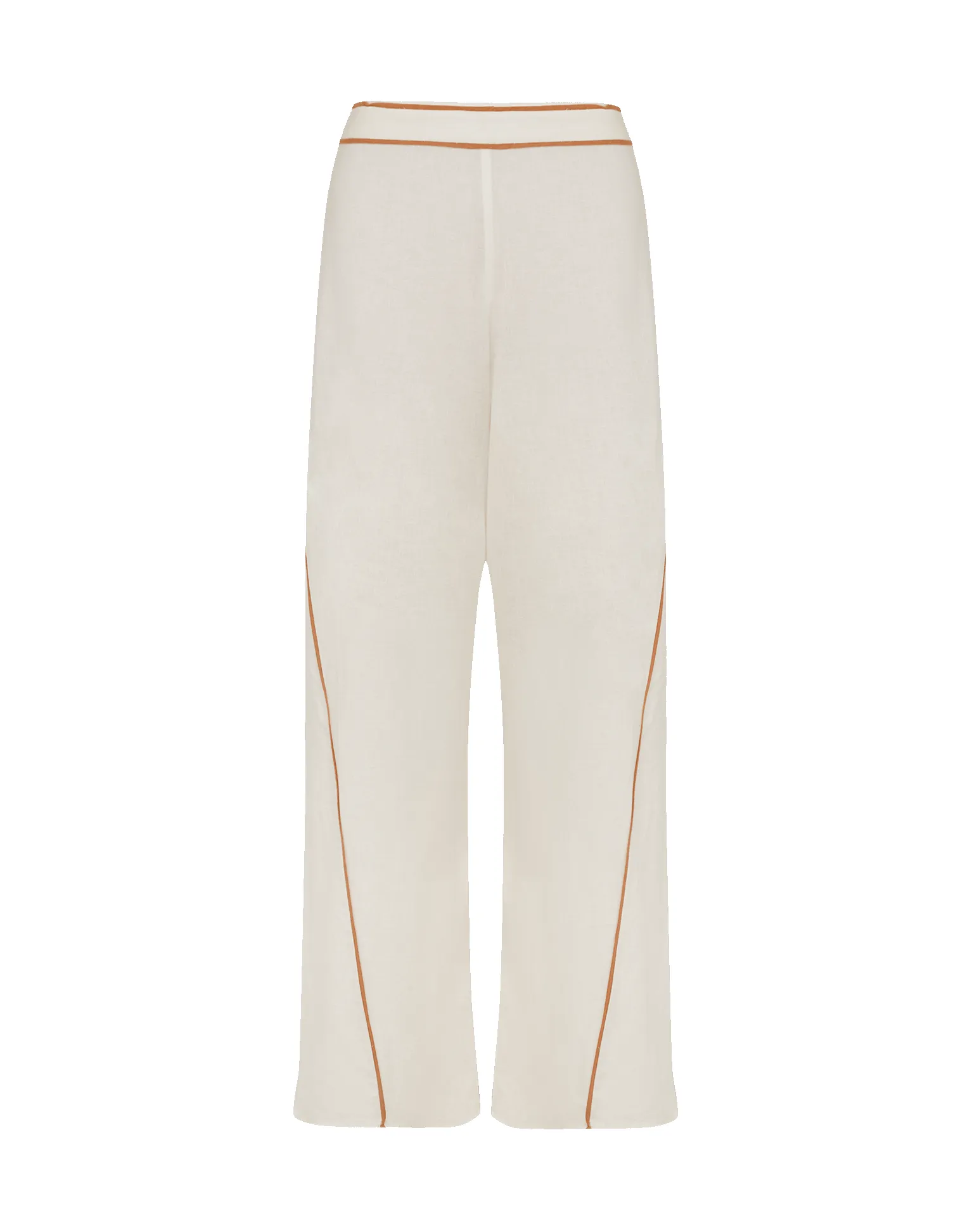 Iva Wide Leg Pants - Off White sold by Vix