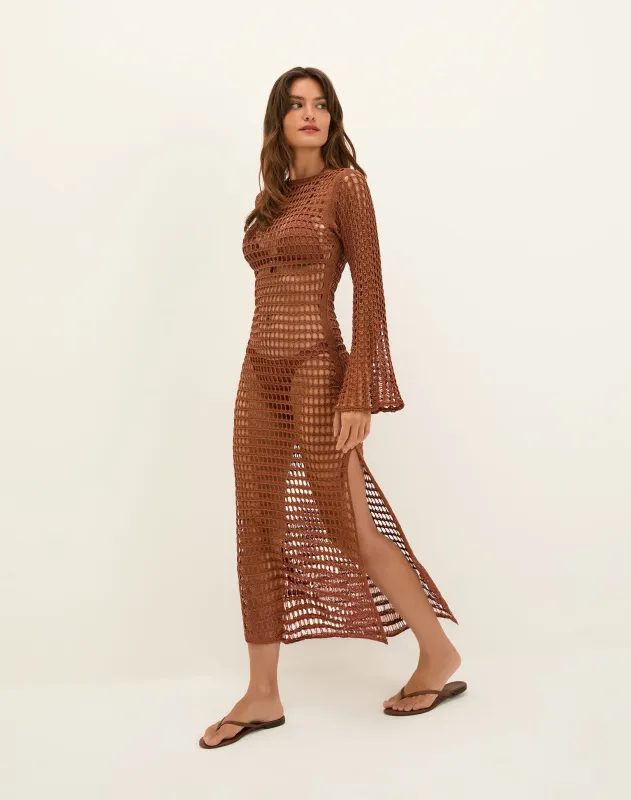 Knit Belle Long Cover Up - Devotion sold by Vix