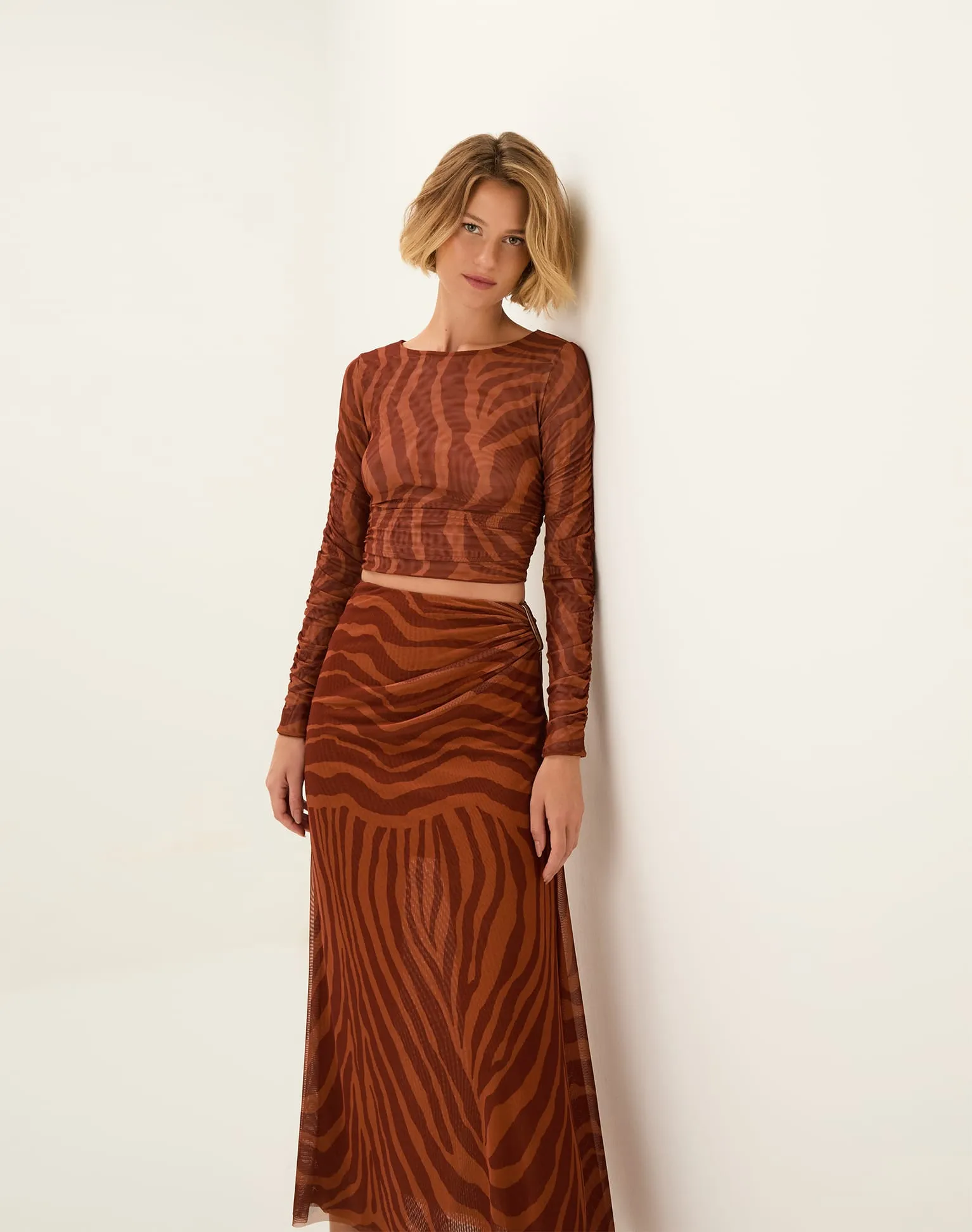 Mira Long Sleeve Top - Sundown sold by Vix product image thumbnail 5