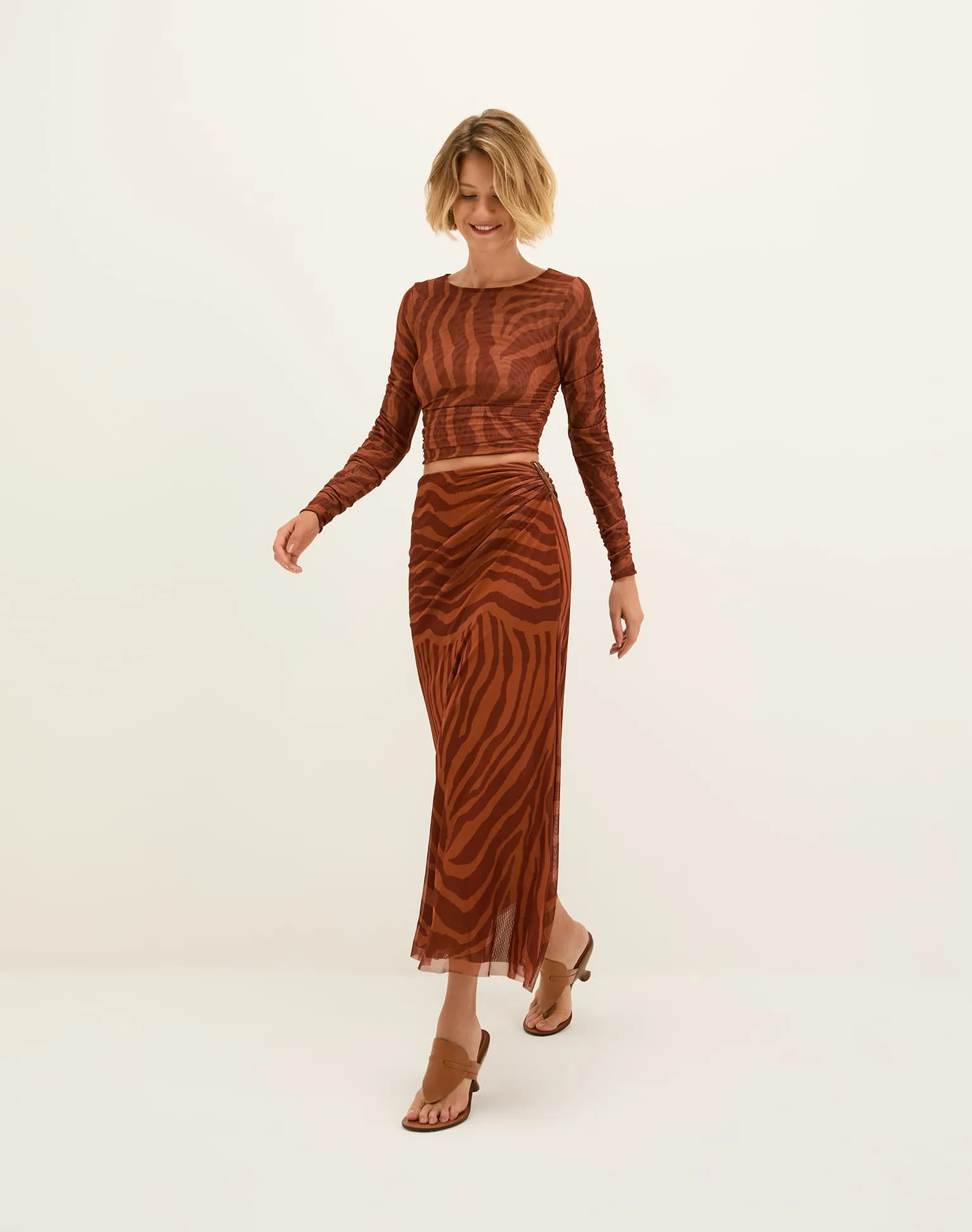 Mira Long Sleeve Top - Sundown sold by Vix product image thumbnail 2