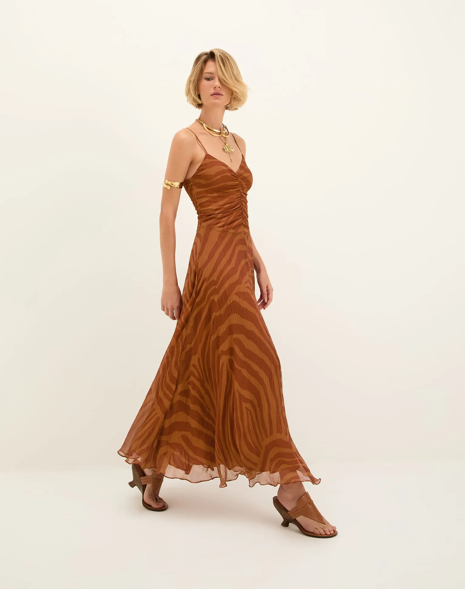Eira Midi Dress - Sundown sold by Vix