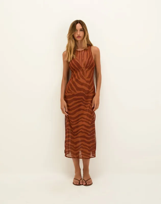 Twist Long Cover Up - Sundown sold by Vix
