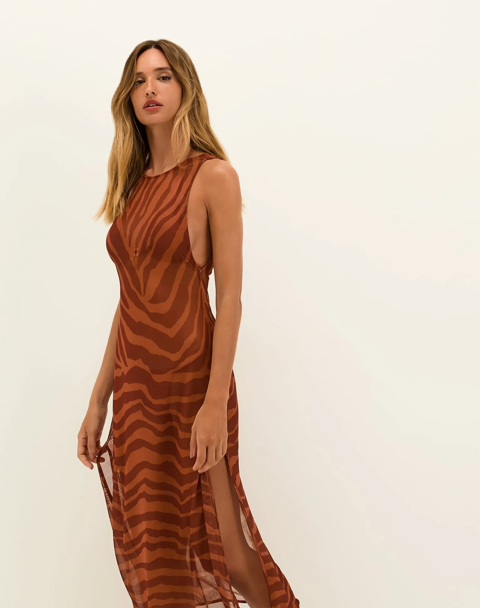 Twist Long Cover Up - Sundown sold by Vix product image thumbnail 4