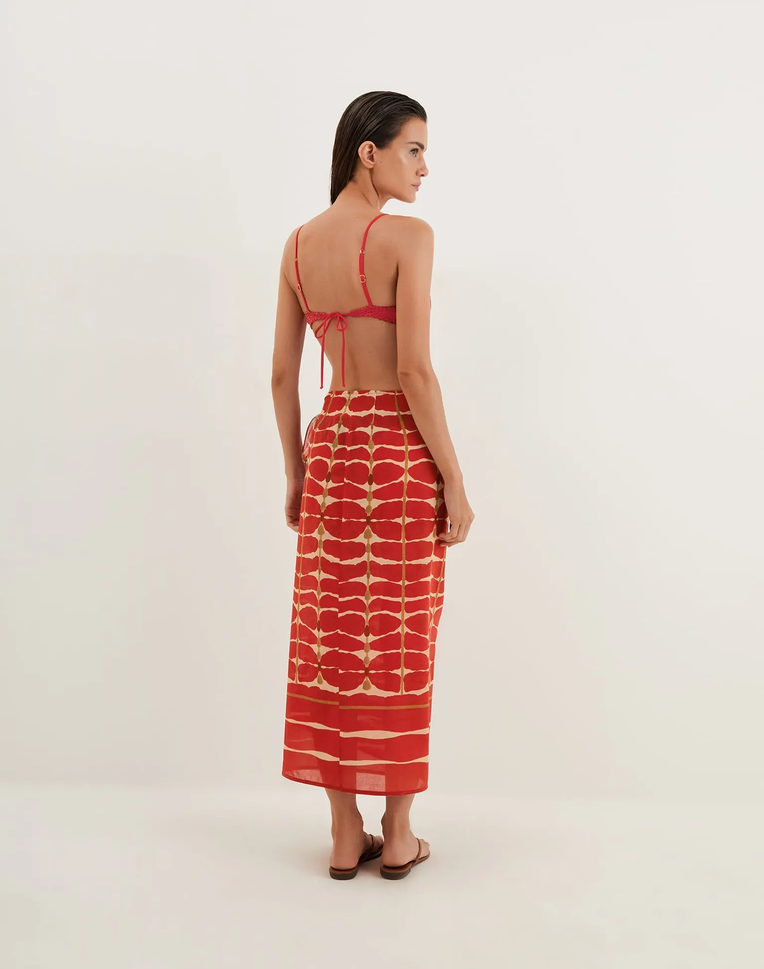 Flora Wrap Pareo (Final Sale) - Agni sold by Vix product image thumbnail 3