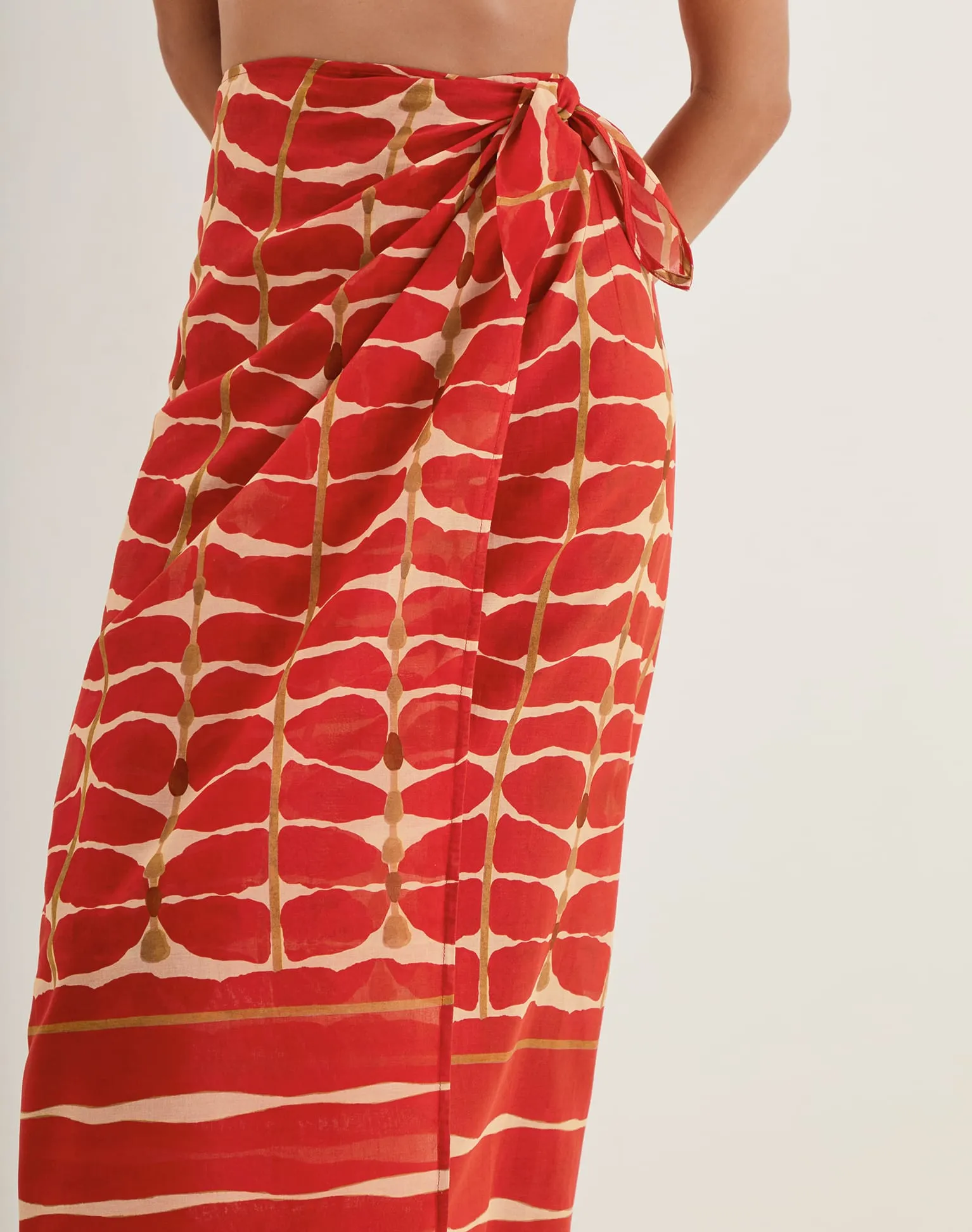 Flora Wrap Pareo (Final Sale) - Agni sold by Vix product image thumbnail 4