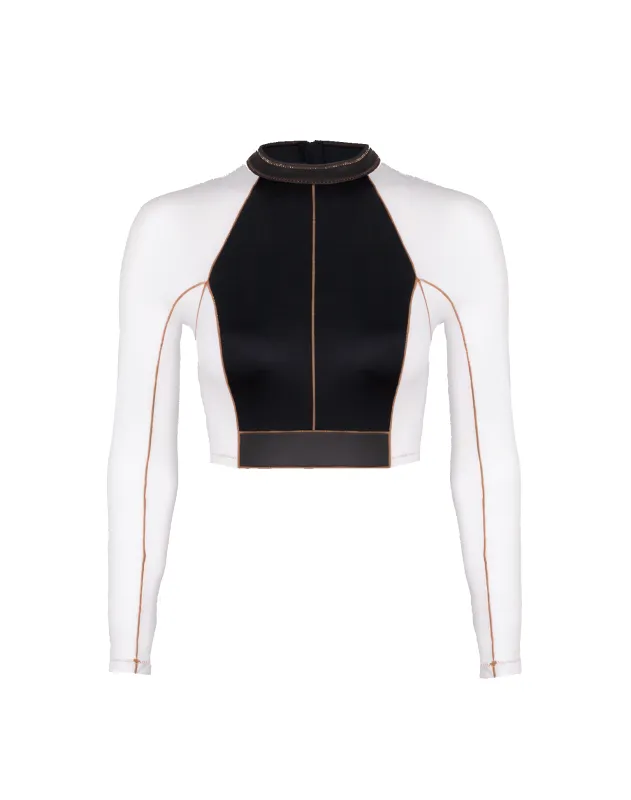 Morgan Long Sleeve Top - Black sold by Vix