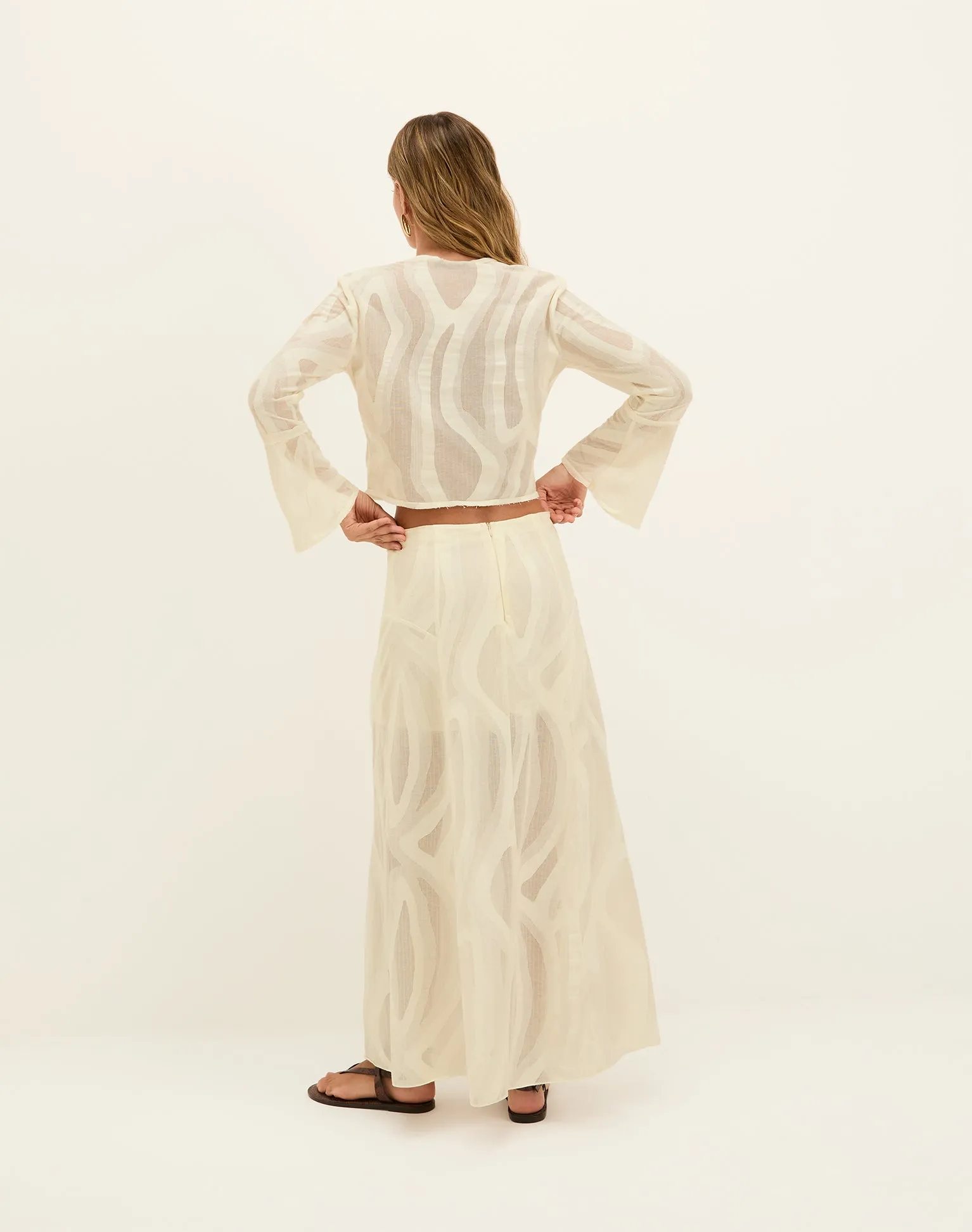 Avila Long Sleeve Blouse - Glitz sold by Vix product image thumbnail 3