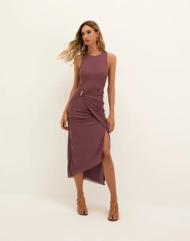 Catalina Midi Dress - Soulmate sold by Vix