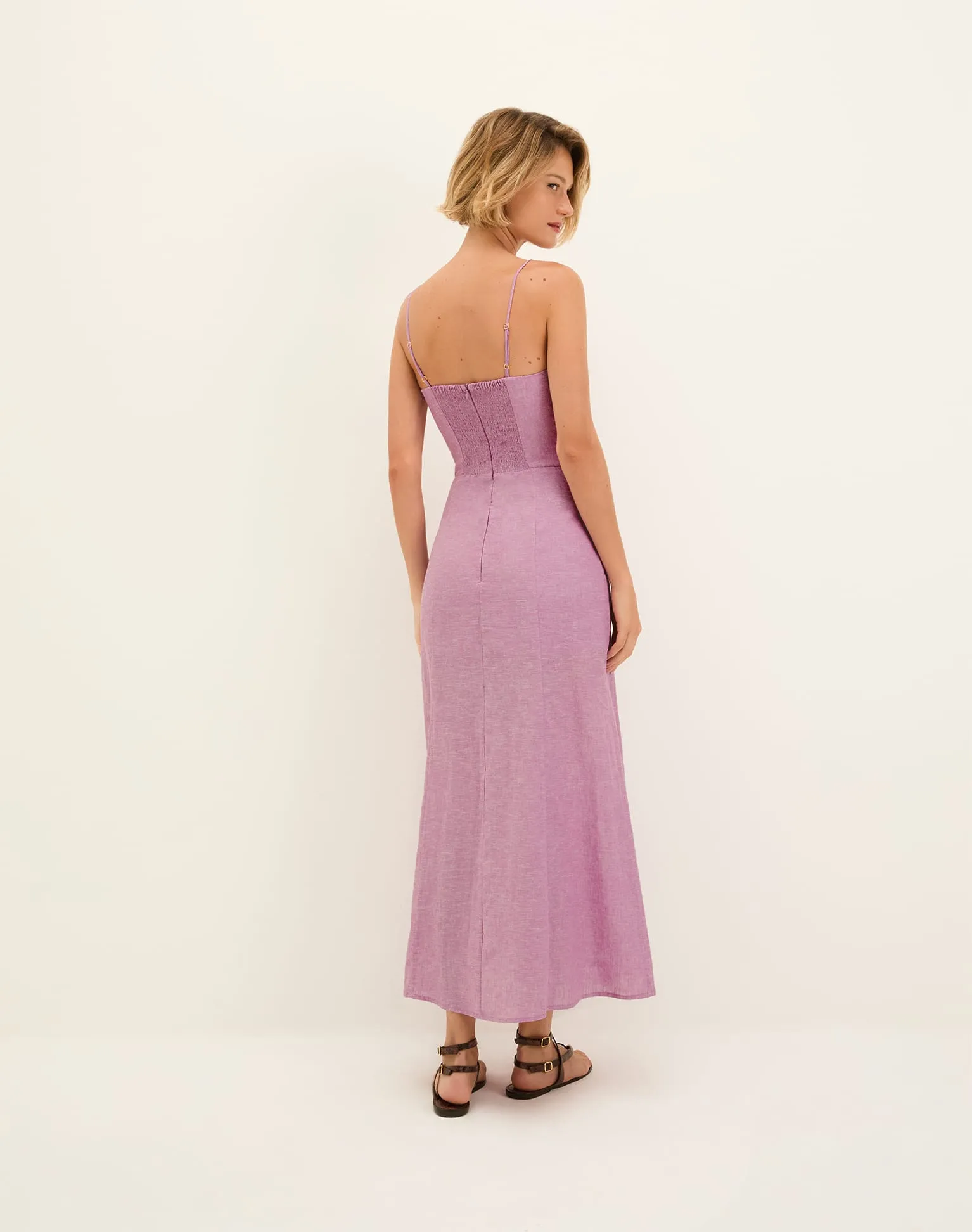 Bianca Long Dress - Valentine sold by Vix product image thumbnail 2