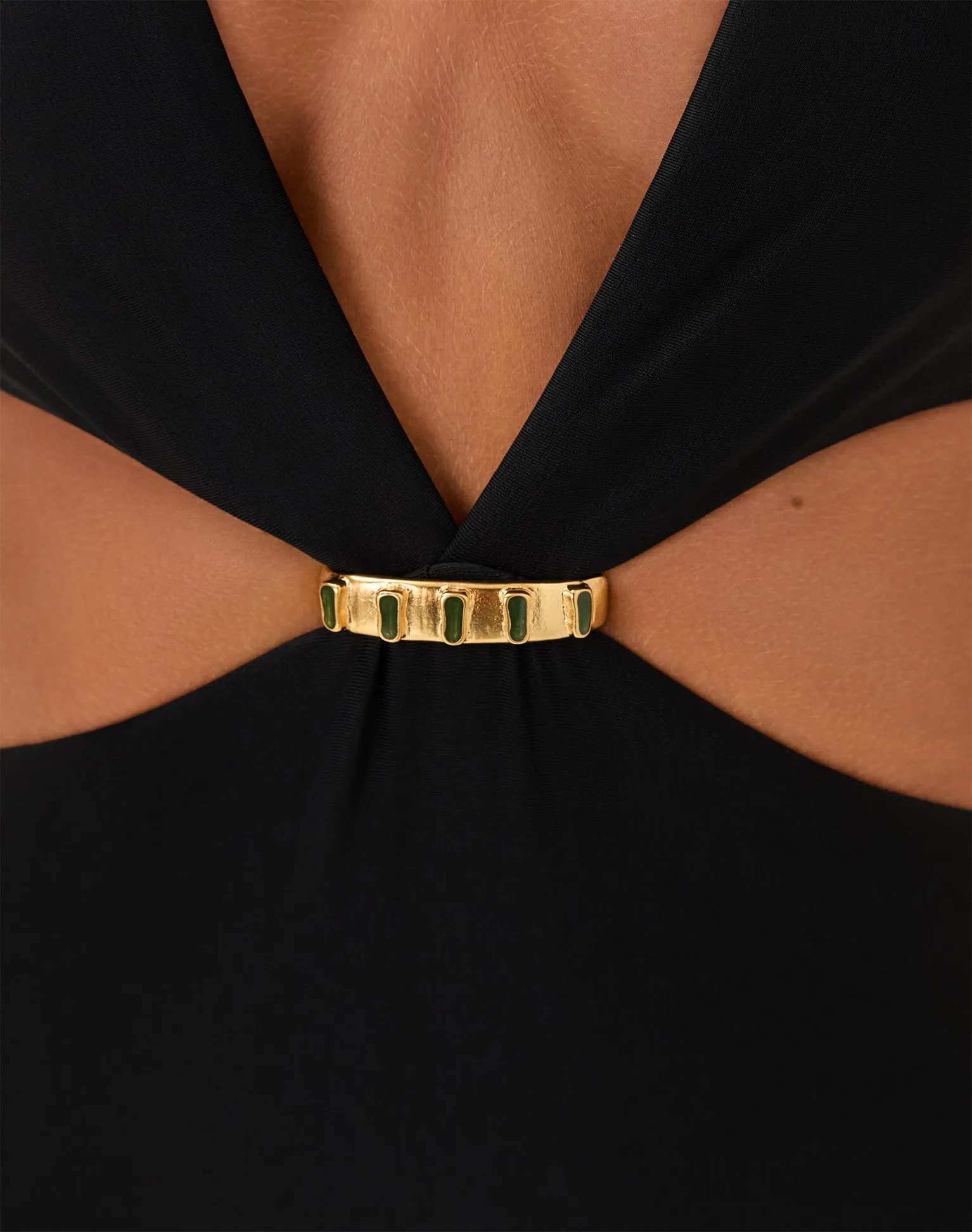 Matte Bessie One Piece - Black sold by Vix product image thumbnail 4