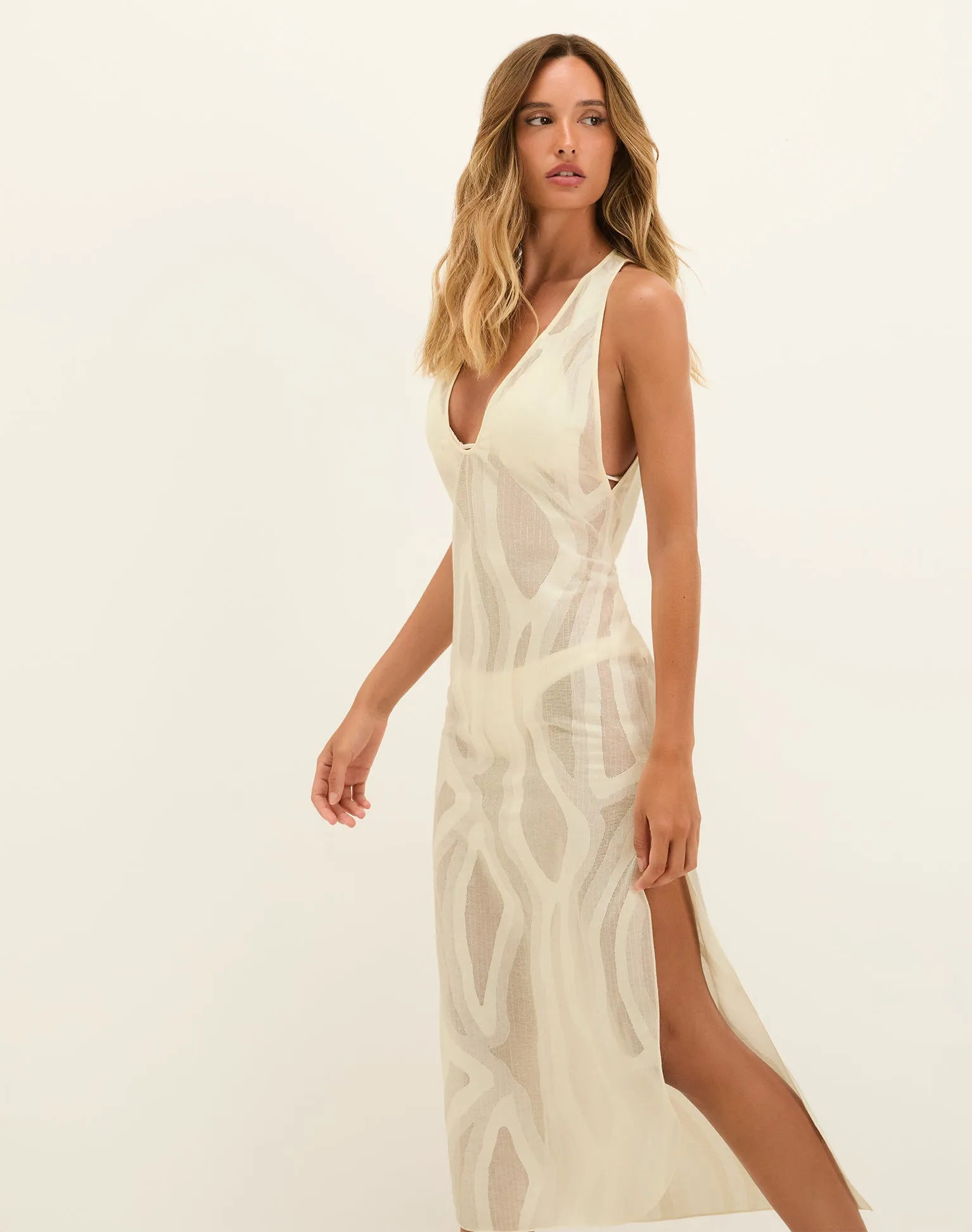 Lena Long Cover Up - Glitz sold by Vix product image thumbnail 4