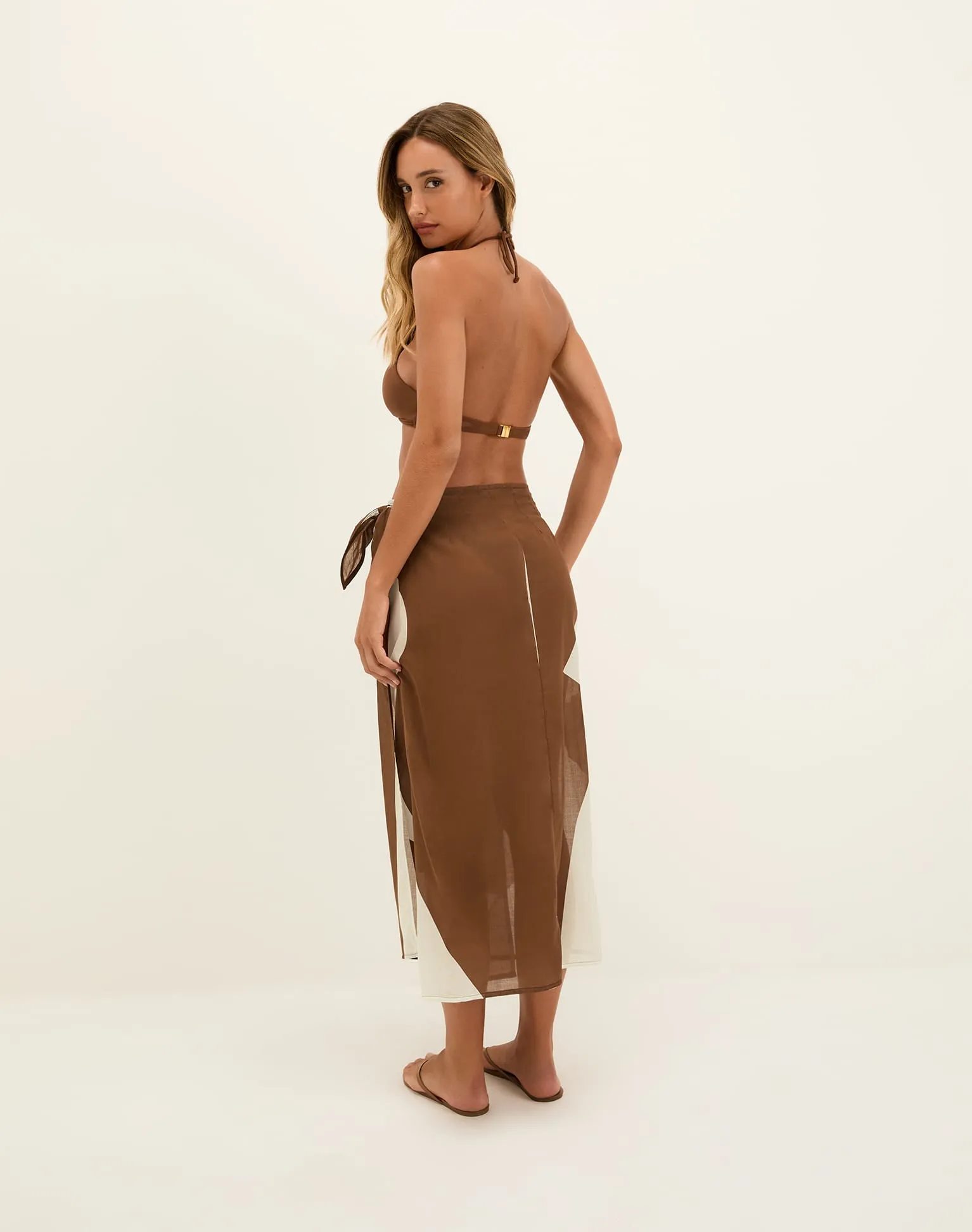 Flora Wrap Pareo - Balance Toasty sold by Vix product image thumbnail 2