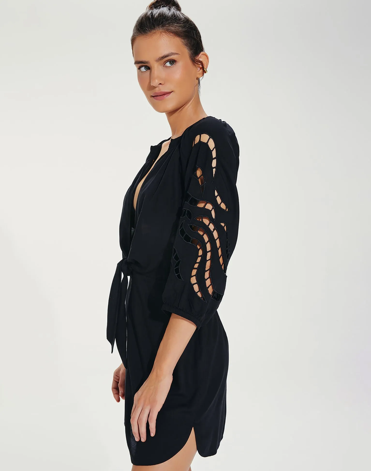 Alice Short Chemise - WHITE sold by Vix product image thumbnail 3