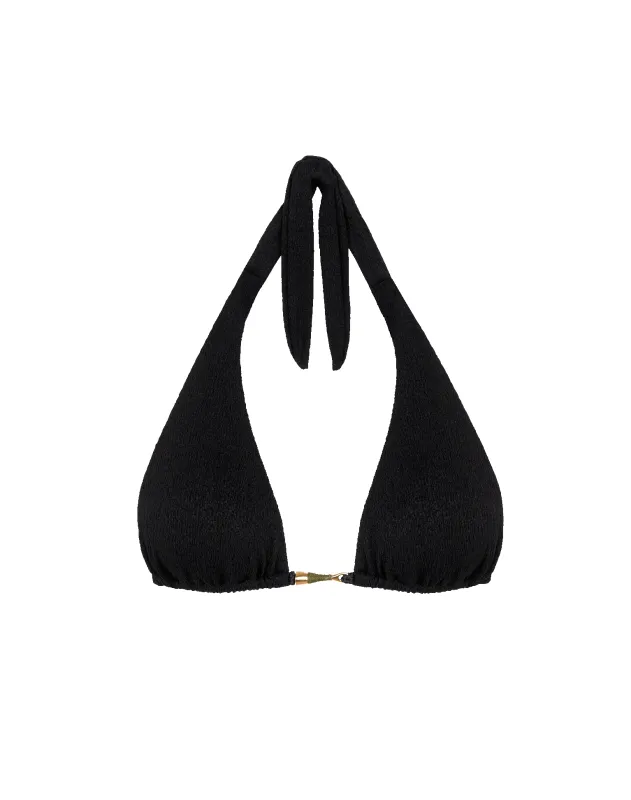 Firenze Mabel Hanna Top - Black sold by Vix