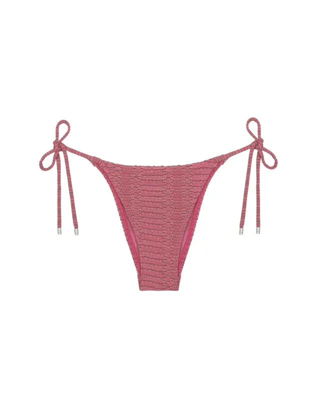Mesh Tie Side Bottom - Pink Pearl sold by Vix