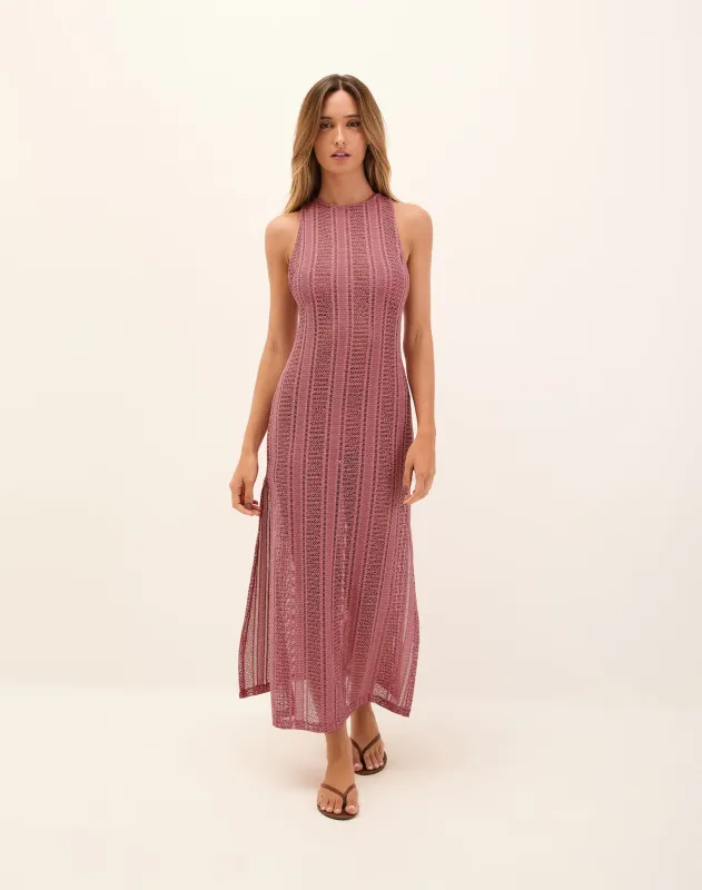 Twist Long Cover Up - Pink Pearl sold by Vix