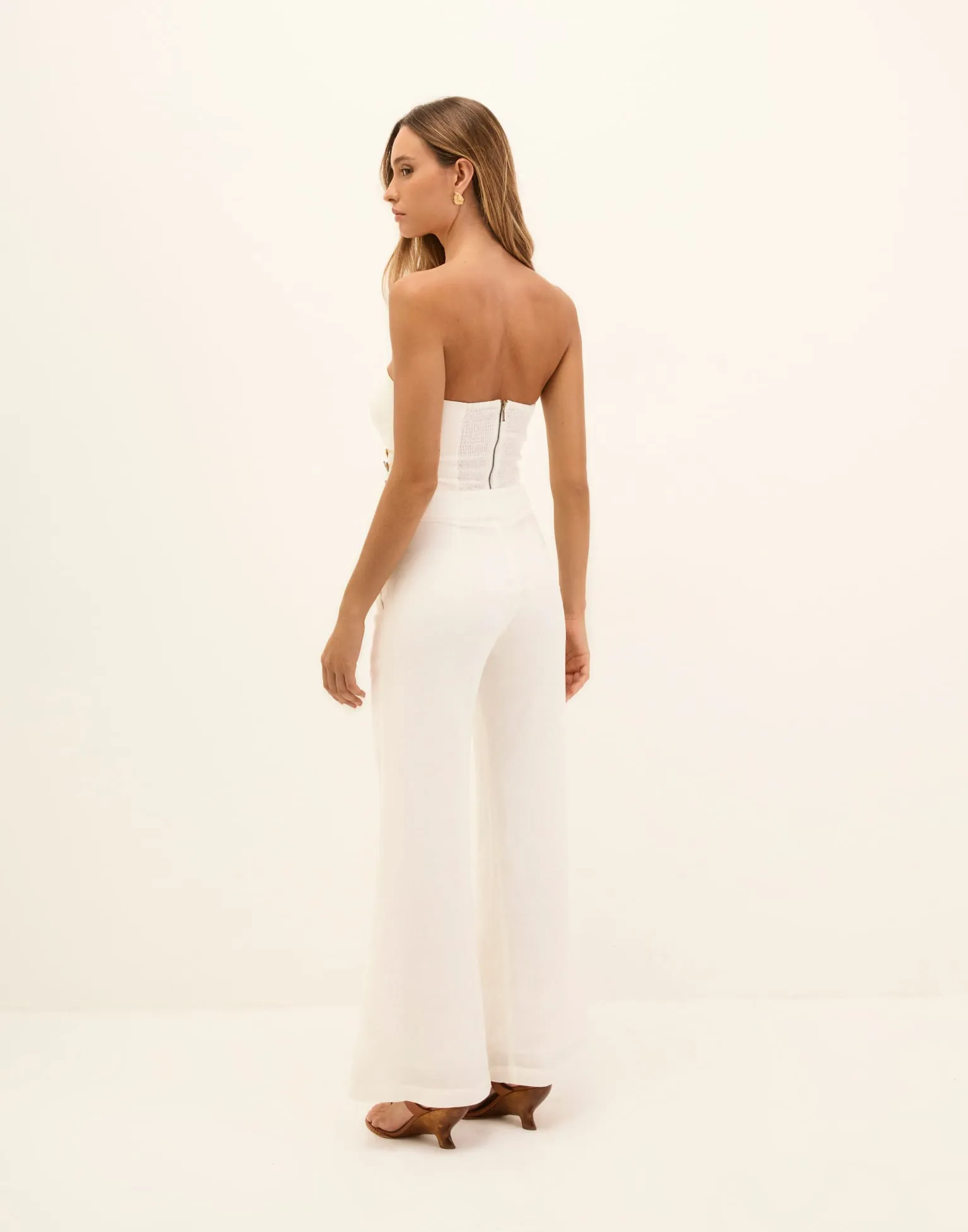 Estela Pants - Off White sold by Vix product image thumbnail 4