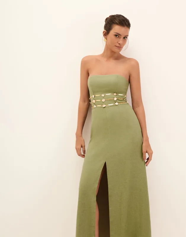 Grace Midi Dress - Ballad sold by Vix