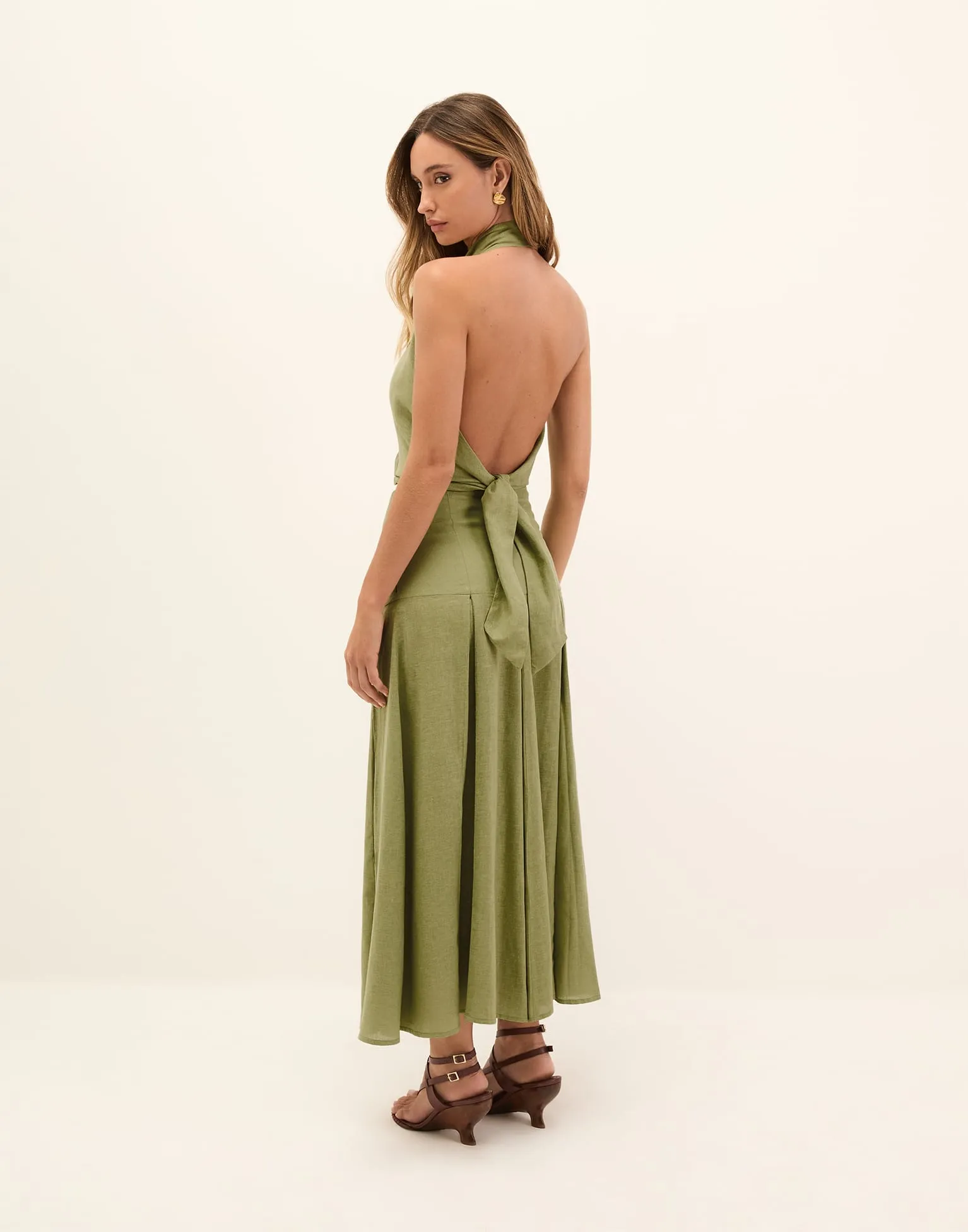 Nora Midi Skirt - Ballad sold by Vix product image thumbnail 4