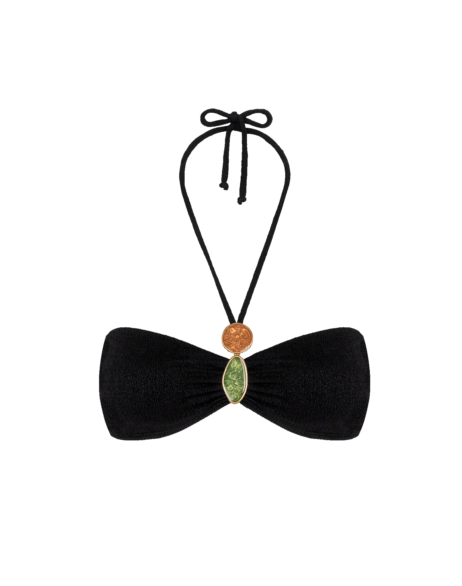 Firenze Petra Bandeau Top - Black sold by Vix