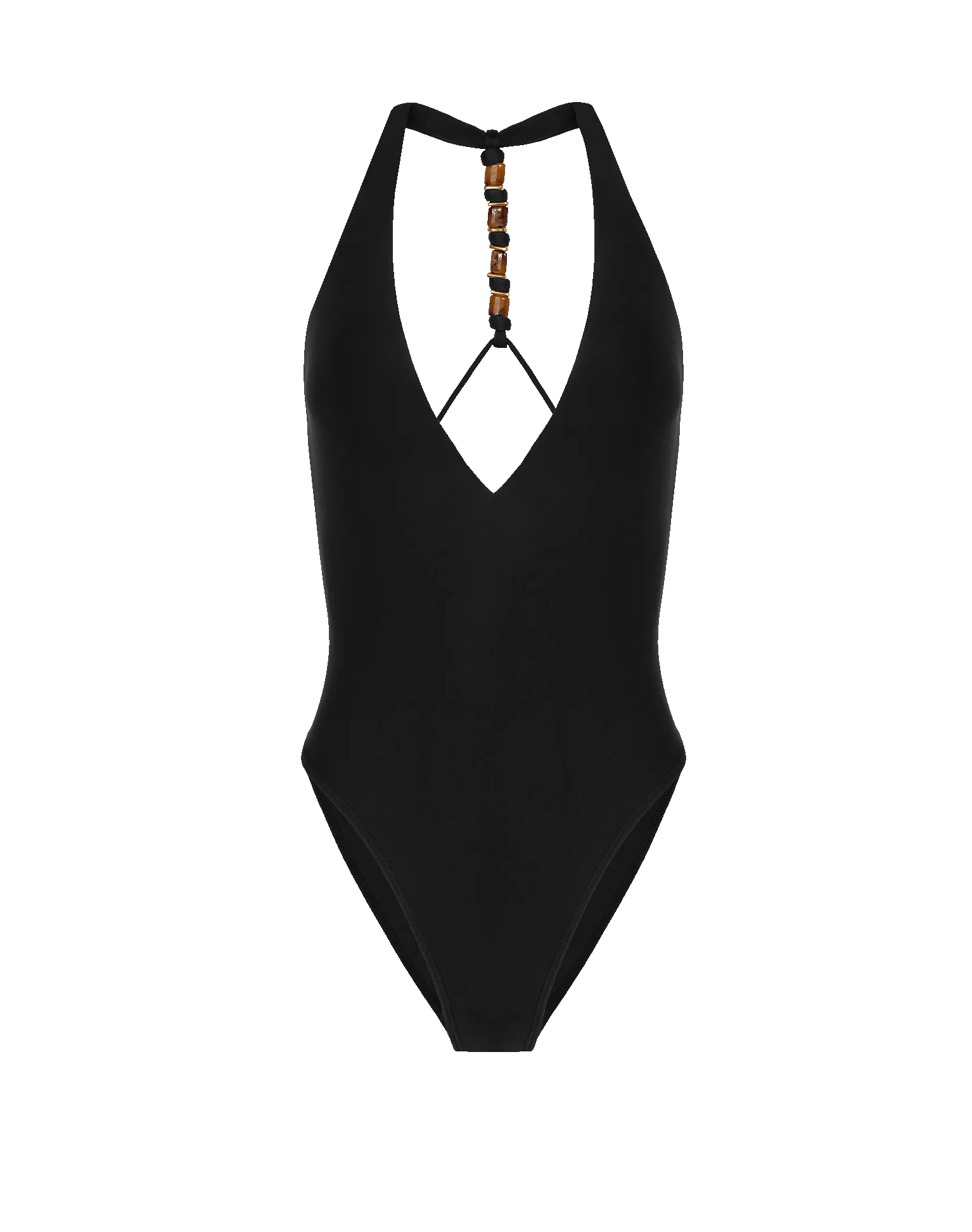 Matte Josi Bianca One Piece - Black sold by Vix product image thumbnail 5