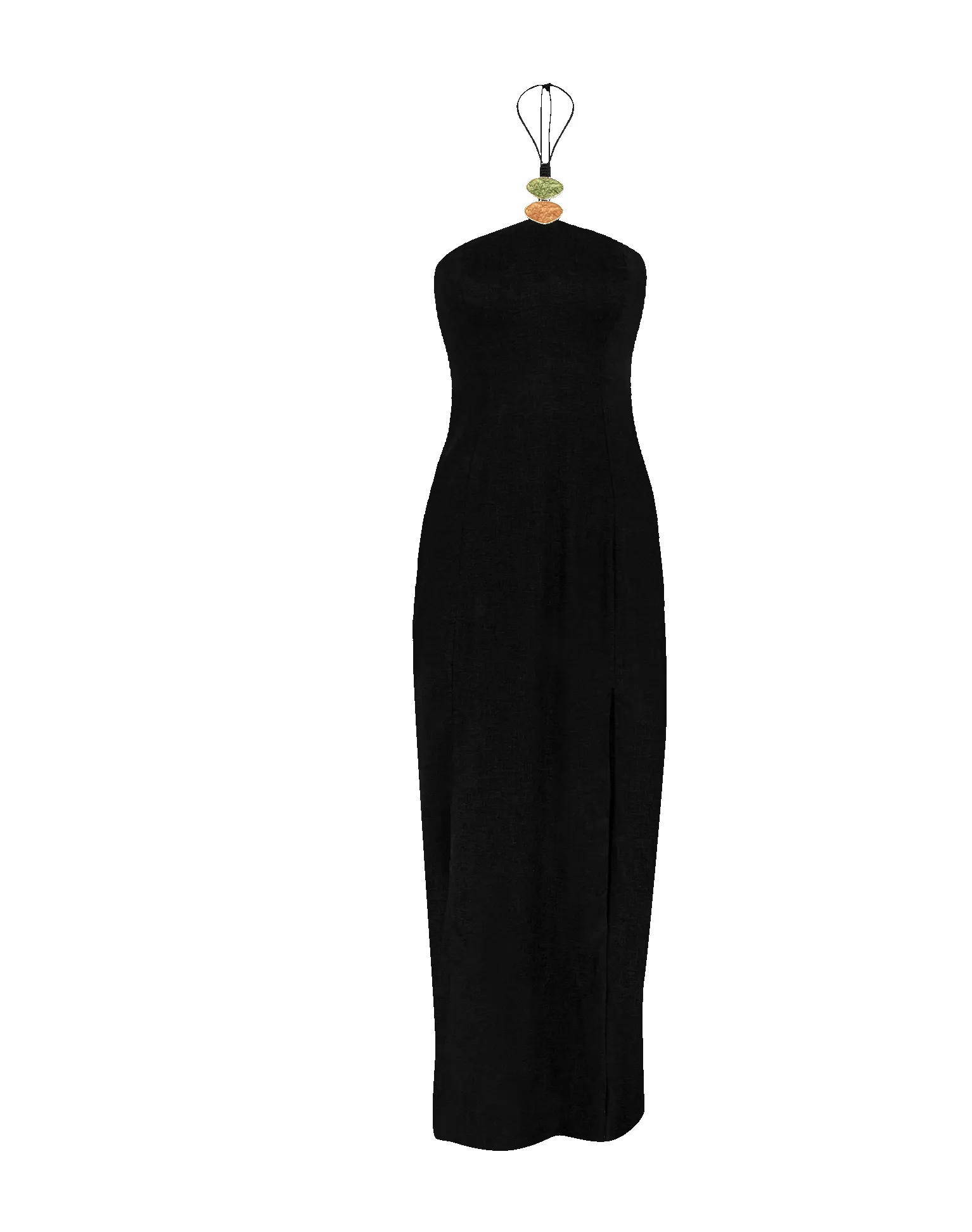 Arden Midi Dress - Black sold by Vix product image thumbnail 5