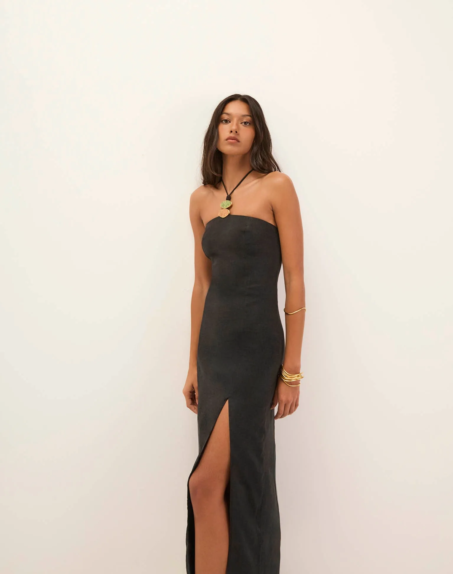Arden Midi Dress - Black sold by Vix product image thumbnail 3