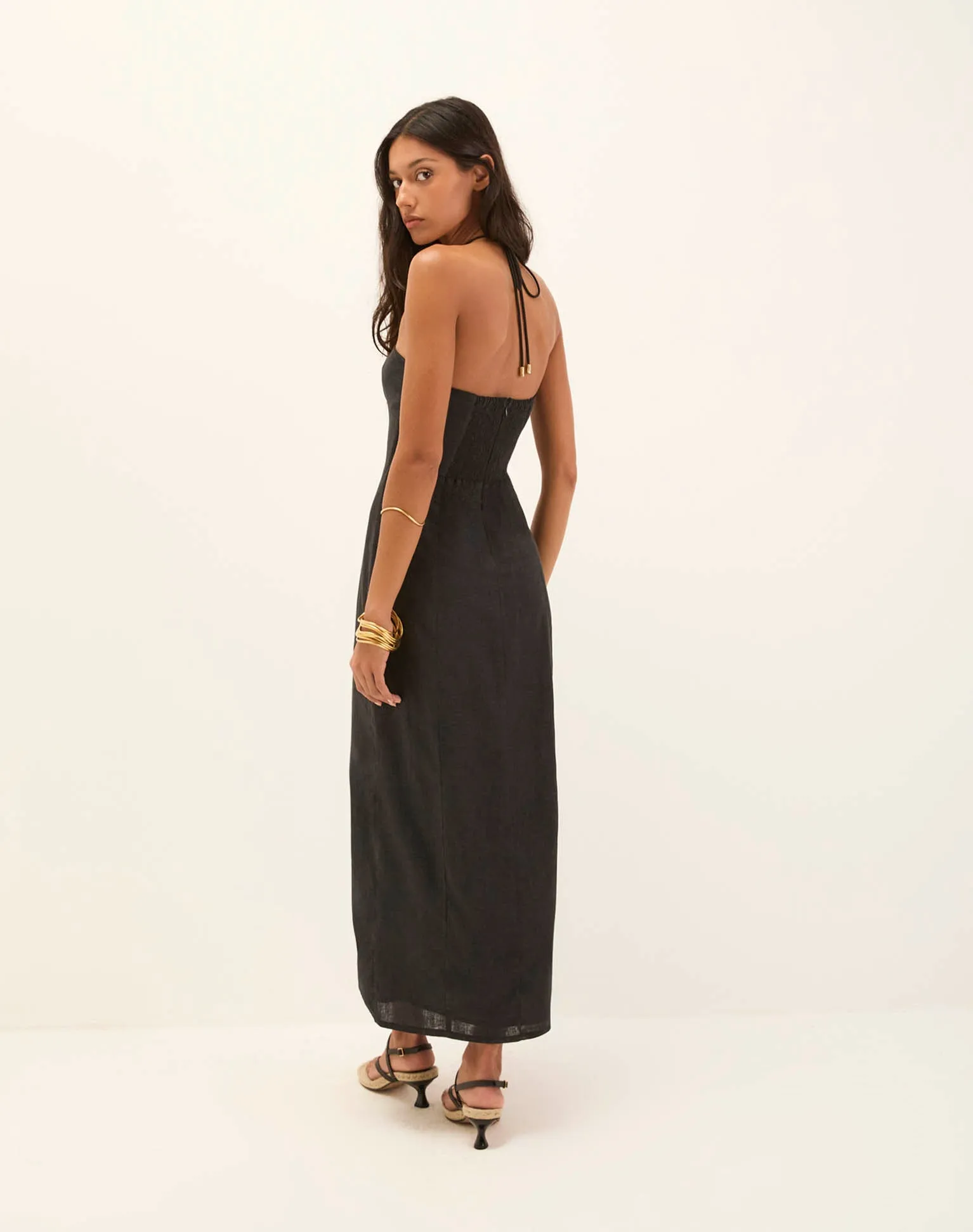 Arden Midi Dress - Black sold by Vix product image thumbnail 2