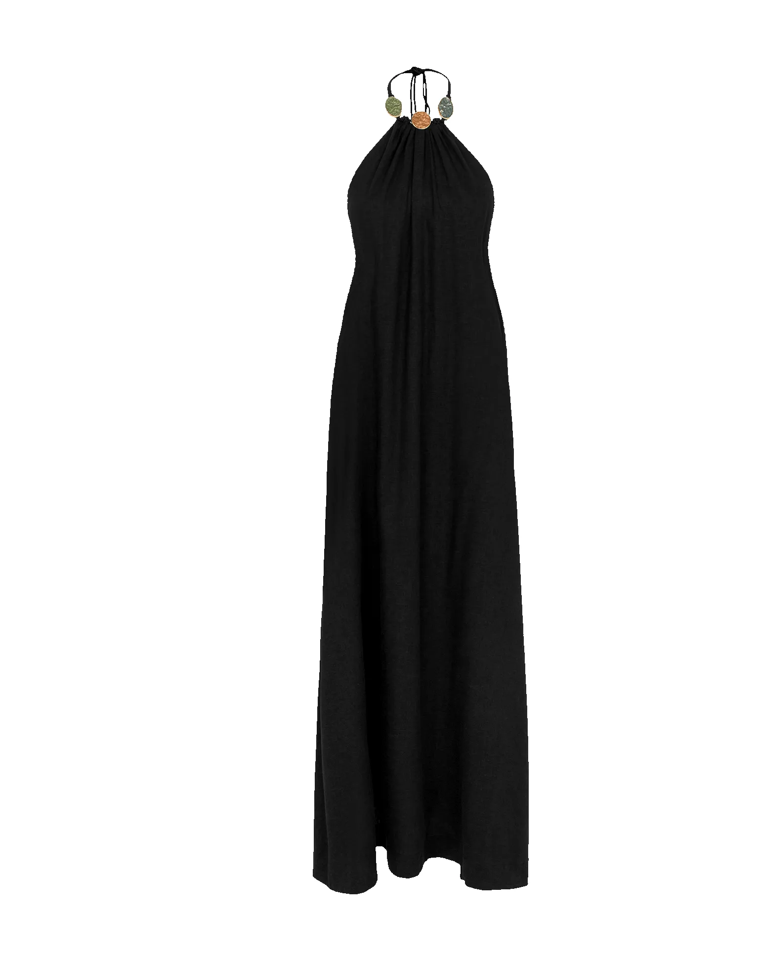 Aiden Long Dress - Black sold by Vix product image thumbnail 5