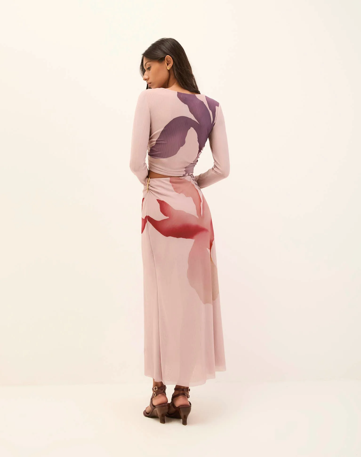 Mira Long Sleeve Top - Floreal sold by Vix product image thumbnail 3