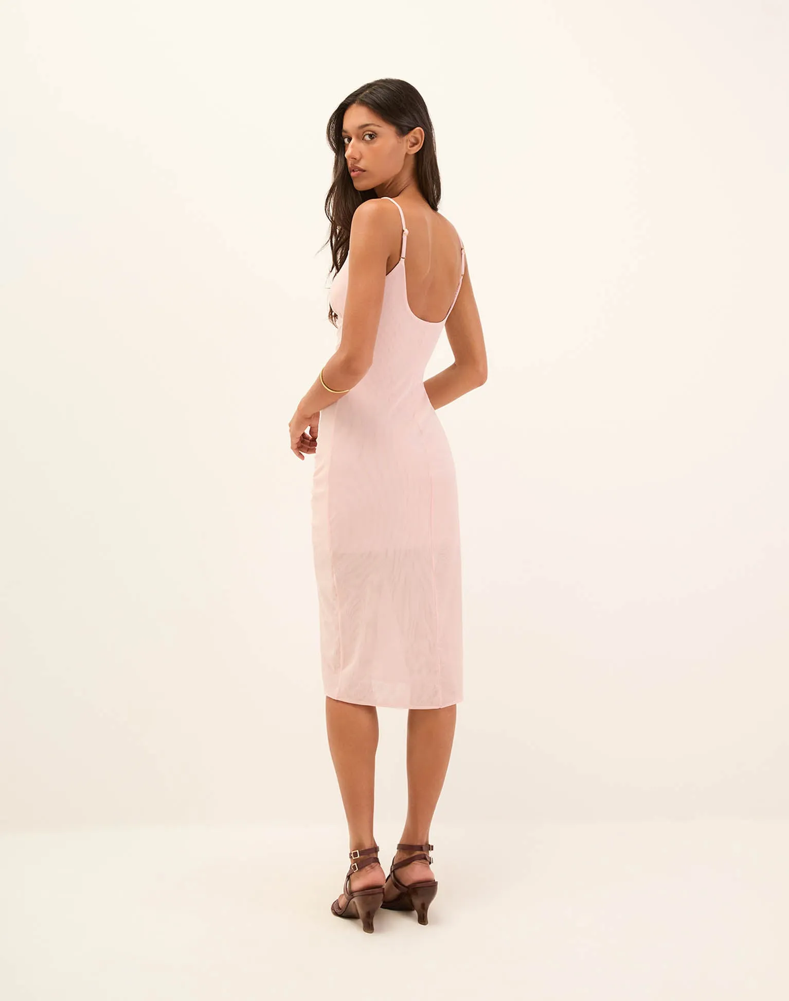 Diana Midi Dress - Rosewater sold by Vix product image thumbnail 2