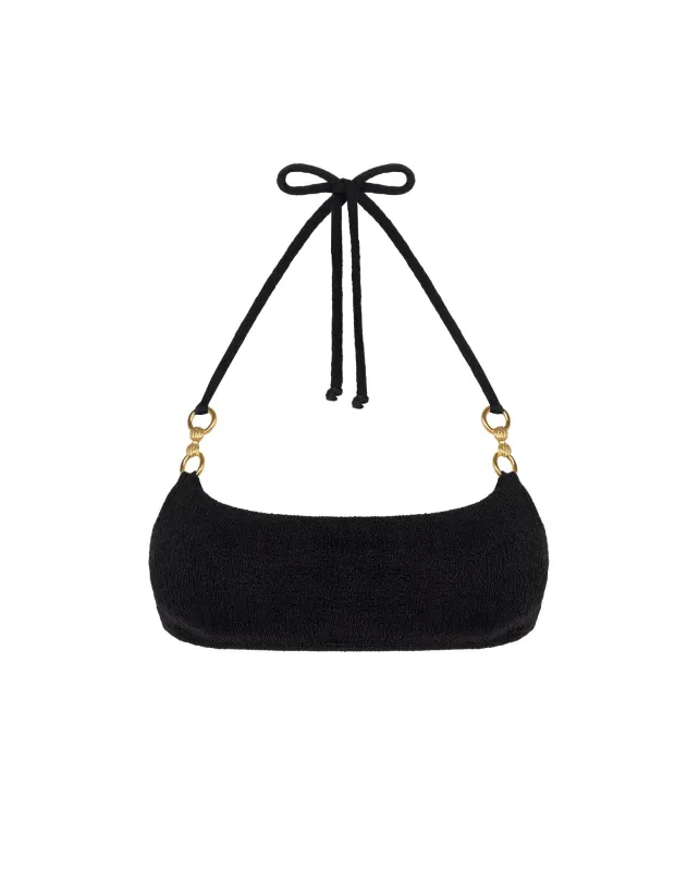 Firenze Nell Lilian Top - Black made by Vix