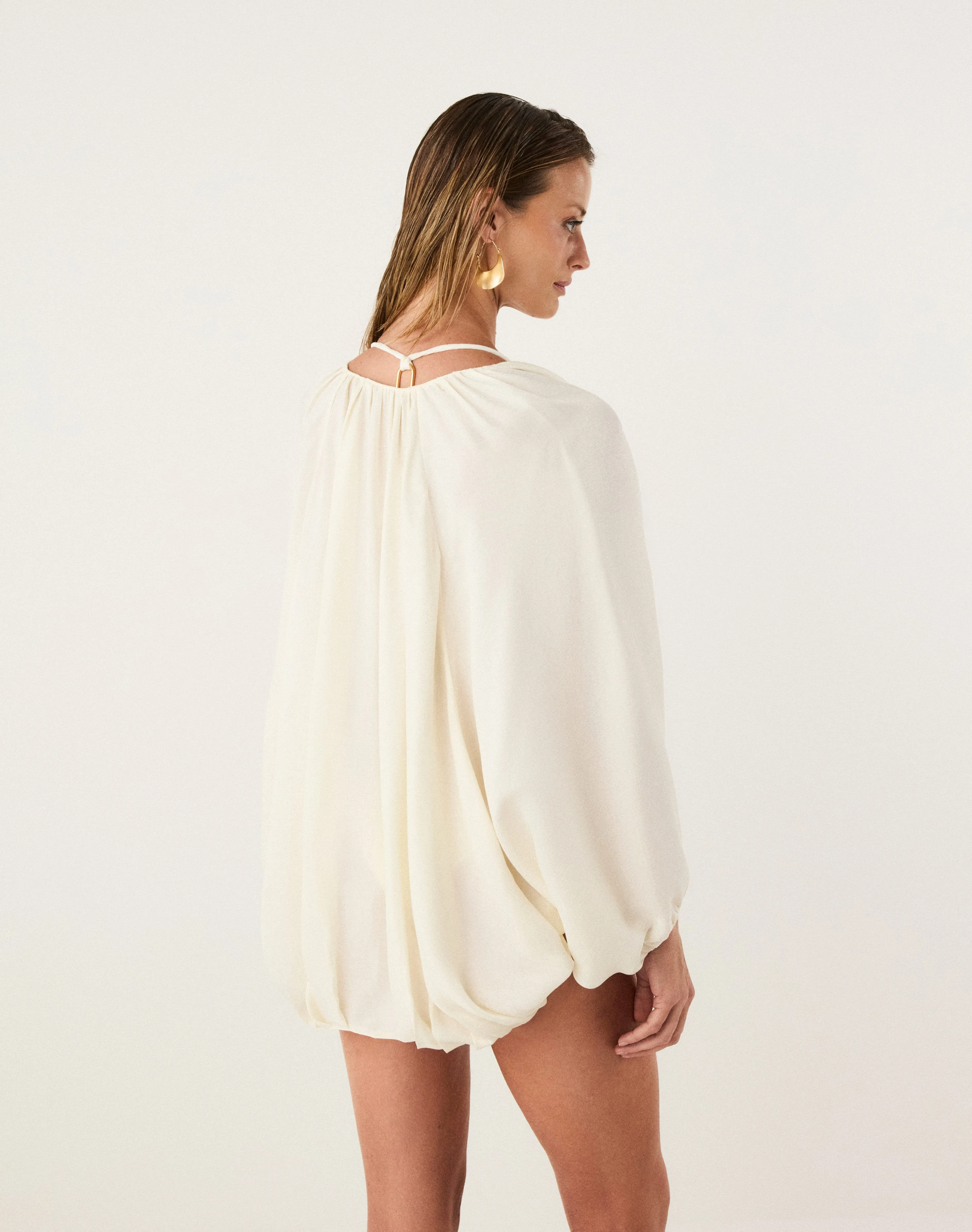 Rosie Open Cardigan - Off White sold by Vix product image thumbnail 4