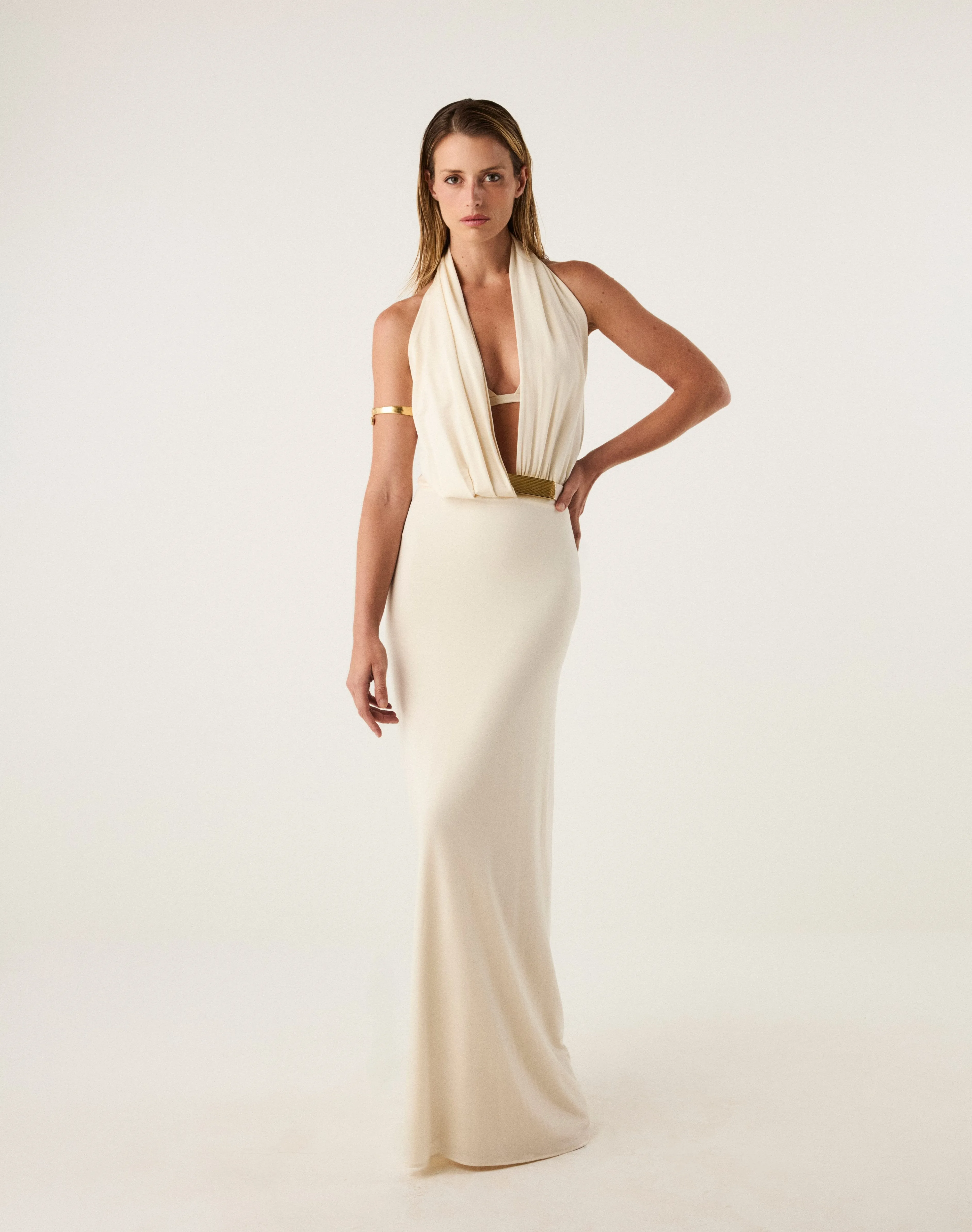 Rosana Long Dress - Off White sold by Vix product image thumbnail 2