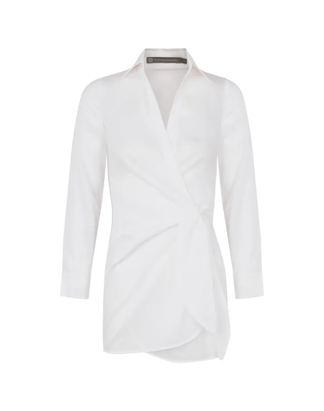 Lia Short Cover Up - Off White made by Vix
